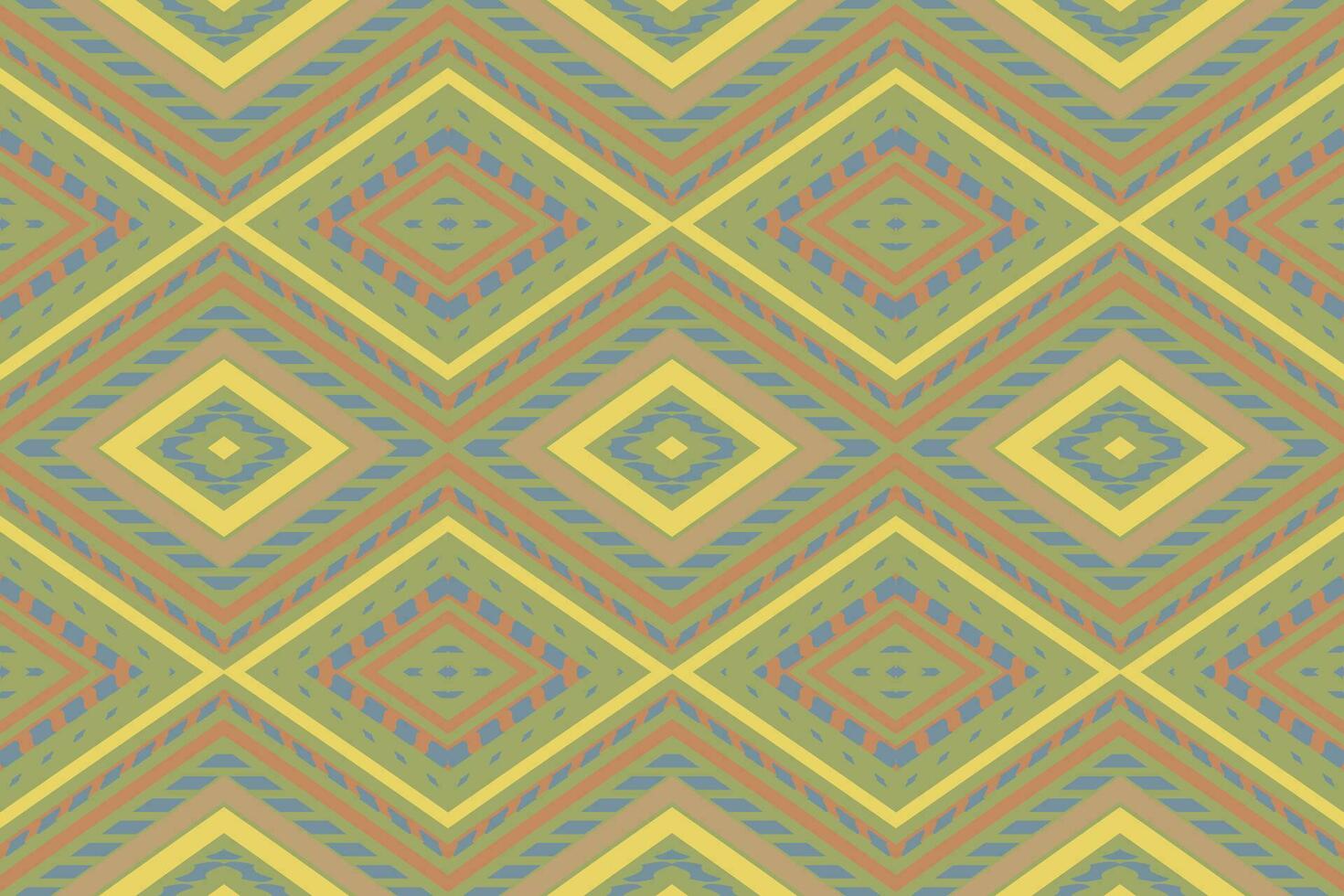Ikat Damask Paisley Embroidery Background. Ikat Aztec Geometric Ethnic Oriental Pattern Traditional. Ikat Aztec Style Abstract Design for Print Texture,fabric,saree,sari,carpet. vector