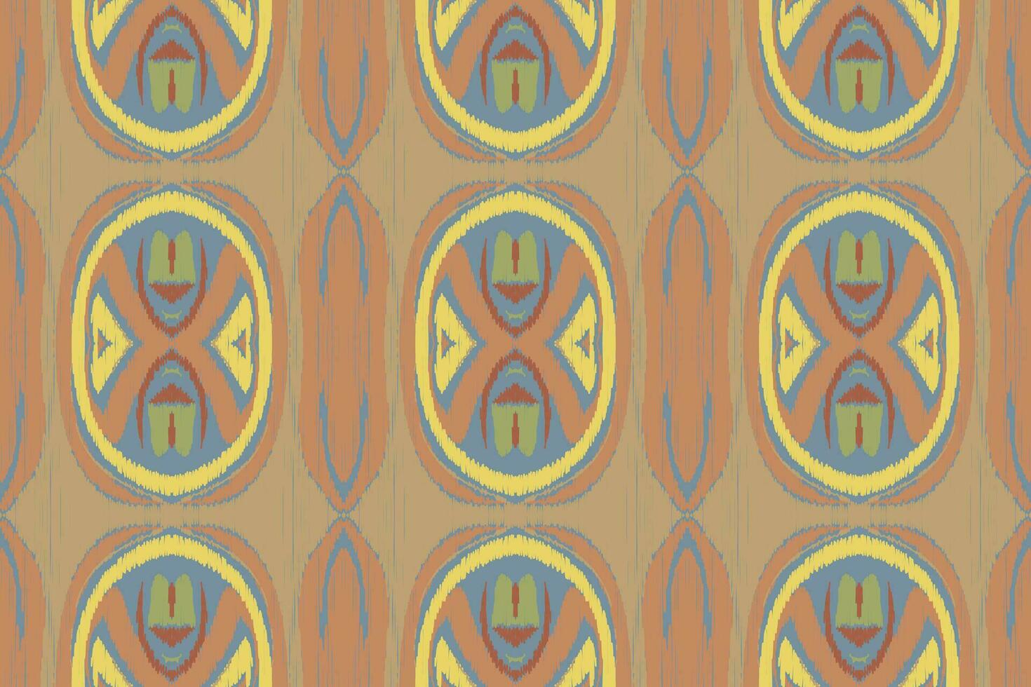 ikat damasco cachemir bordado antecedentes. ikat sin costura geométrico étnico oriental modelo tradicional. ikat azteca estilo resumen diseño para impresión textura,tela,sari,sari,alfombra. vector