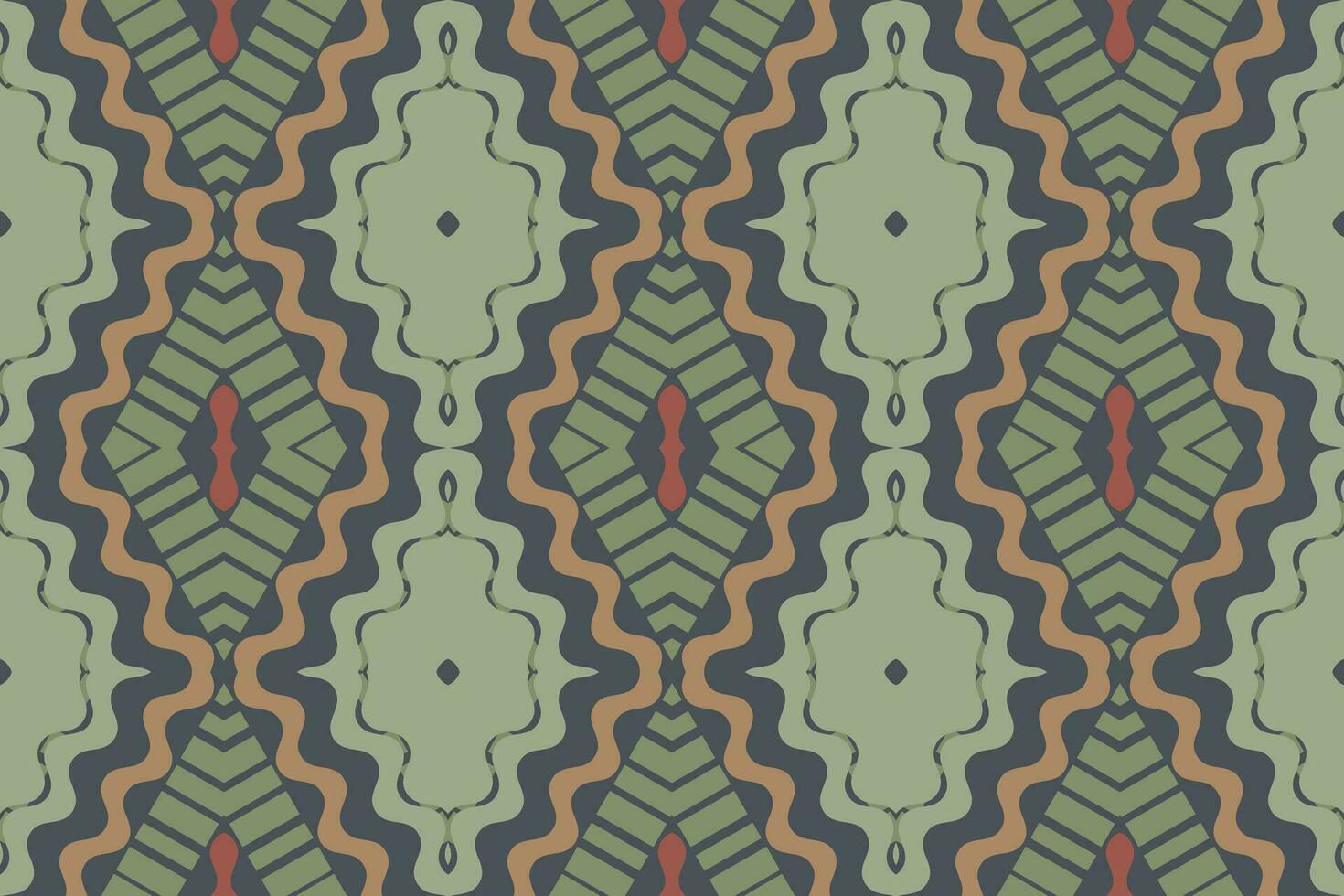 Ikat Damask Paisley Embroidery Background. Ikat Stripe Geometric Ethnic Oriental Pattern Traditional. Ikat Aztec Style Abstract Design for Print Texture,fabric,saree,sari,carpet. vector