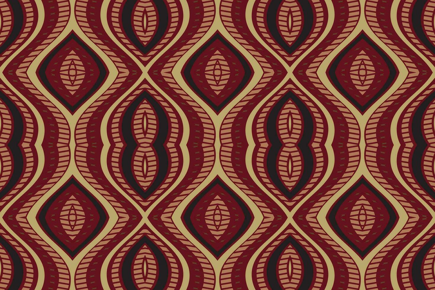 Ikat Damask Paisley Embroidery Background. Ikat Designs Geometric Ethnic Oriental Pattern Traditional. Ikat Aztec Style Abstract Design for Print Texture,fabric,saree,sari,carpet. vector
