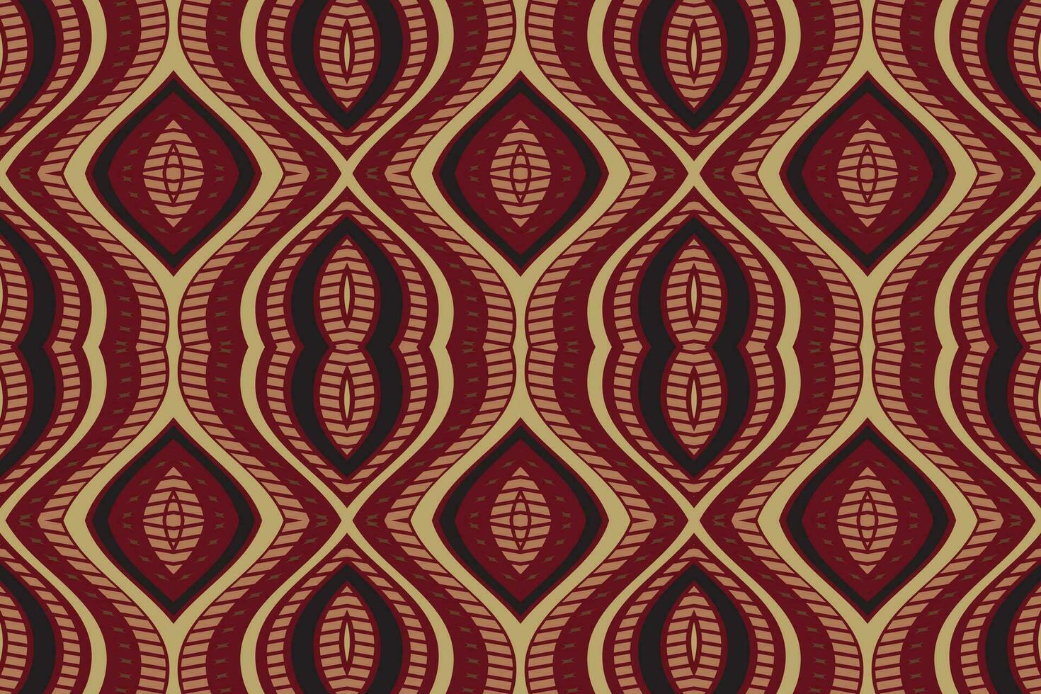 Ikat Damask Paisley Embroidery Background. Ikat Designs Geometric Ethnic Oriental Pattern Traditional. Ikat Aztec Style Abstract Design for Print Texture,fabric,saree,sari,carpet. vector