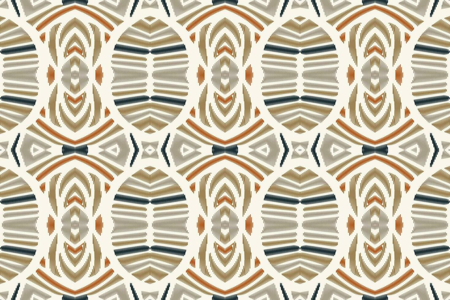 Ikat Damask Paisley Embroidery Background. Ikat Stripe Geometric Ethnic Oriental Pattern Traditional. Ikat Aztec Style Abstract Design for Print Texture,fabric,saree,sari,carpet. vector