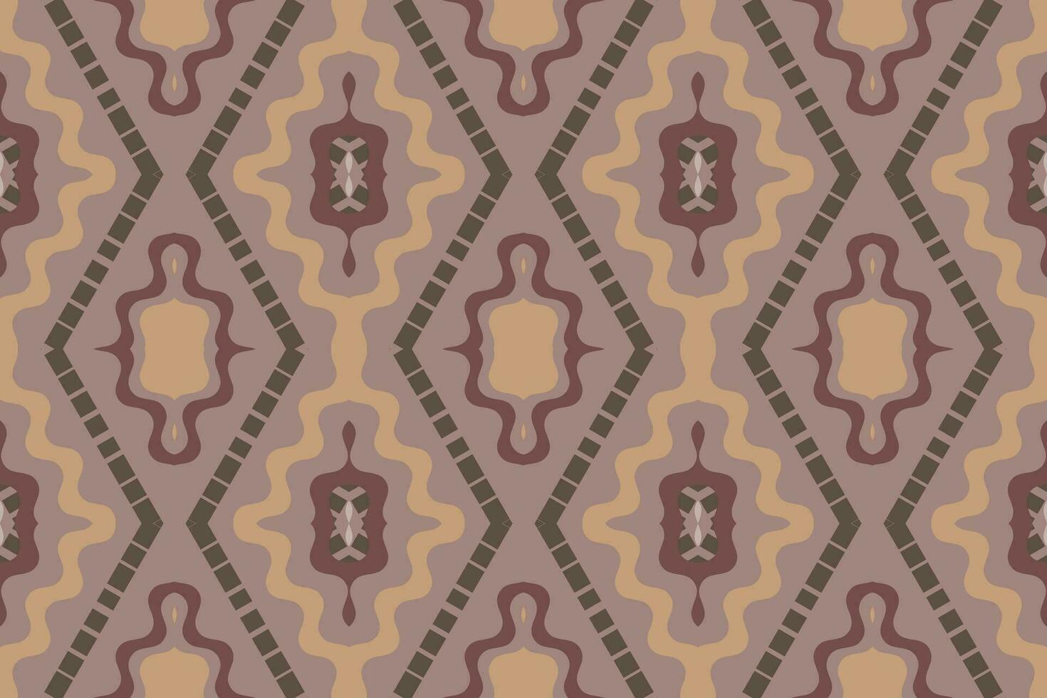 Ikat Floral Paisley Embroidery Background. Ikat Damask Geometric Ethnic Oriental Pattern Traditional. Ikat Aztec Style Abstract Design for Print Texture,fabric,saree,sari,carpet. vector