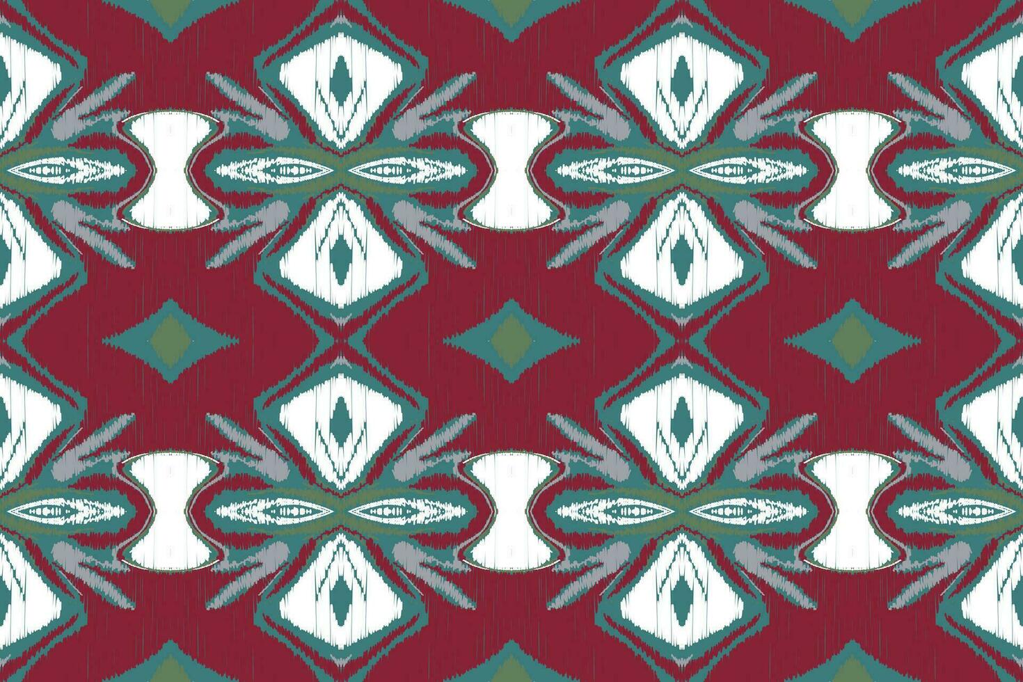 ikat floral cachemir bordado antecedentes. ikat textura geométrico étnico oriental modelo tradicional. ikat azteca estilo resumen diseño para impresión textura,tela,sari,sari,alfombra. vector