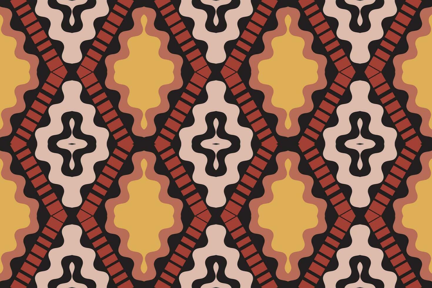 ikat damasco cachemir bordado antecedentes. ikat flores geométrico étnico oriental modelo tradicional. ikat azteca estilo resumen diseño para impresión textura,tela,sari,sari,alfombra. vector