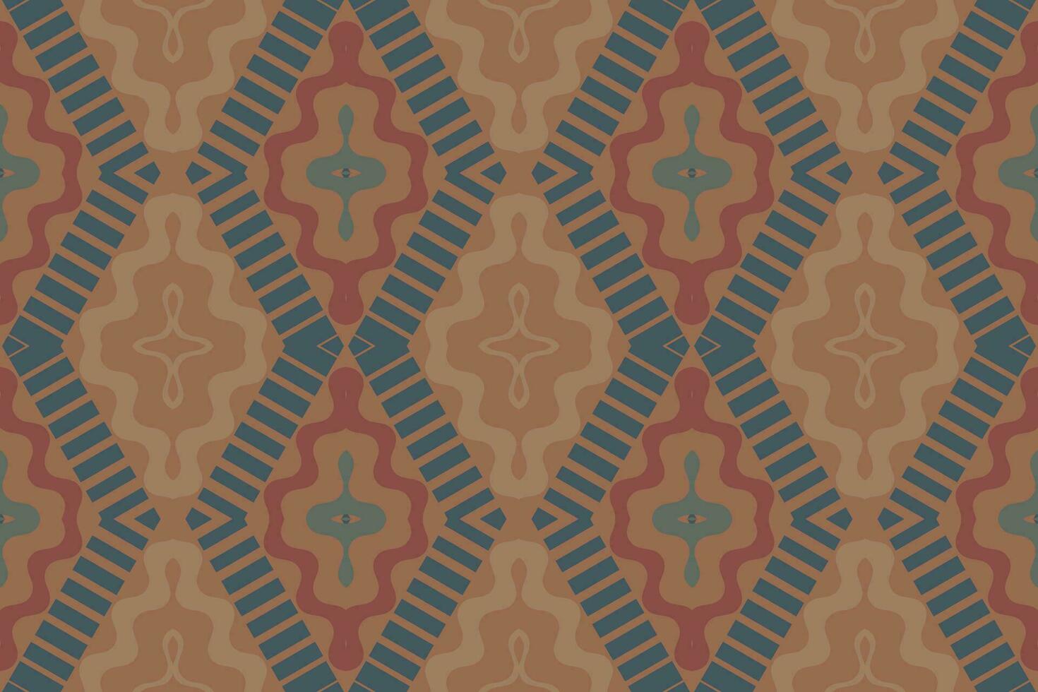 Motif Ikat Paisley Embroidery Background. Ikat Chevron Geometric Ethnic Oriental Pattern traditional.aztec Style Abstract Vector illustration.design for Texture,fabric,clothing,wrapping,sarong.