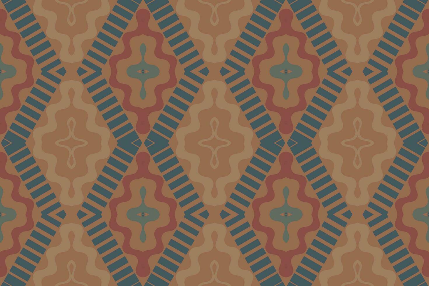 Motif Ikat Paisley Embroidery Background. Ikat Chevron Geometric Ethnic Oriental Pattern traditional.aztec Style Abstract Vector illustration.design for Texture,fabric,clothing,wrapping,sarong.