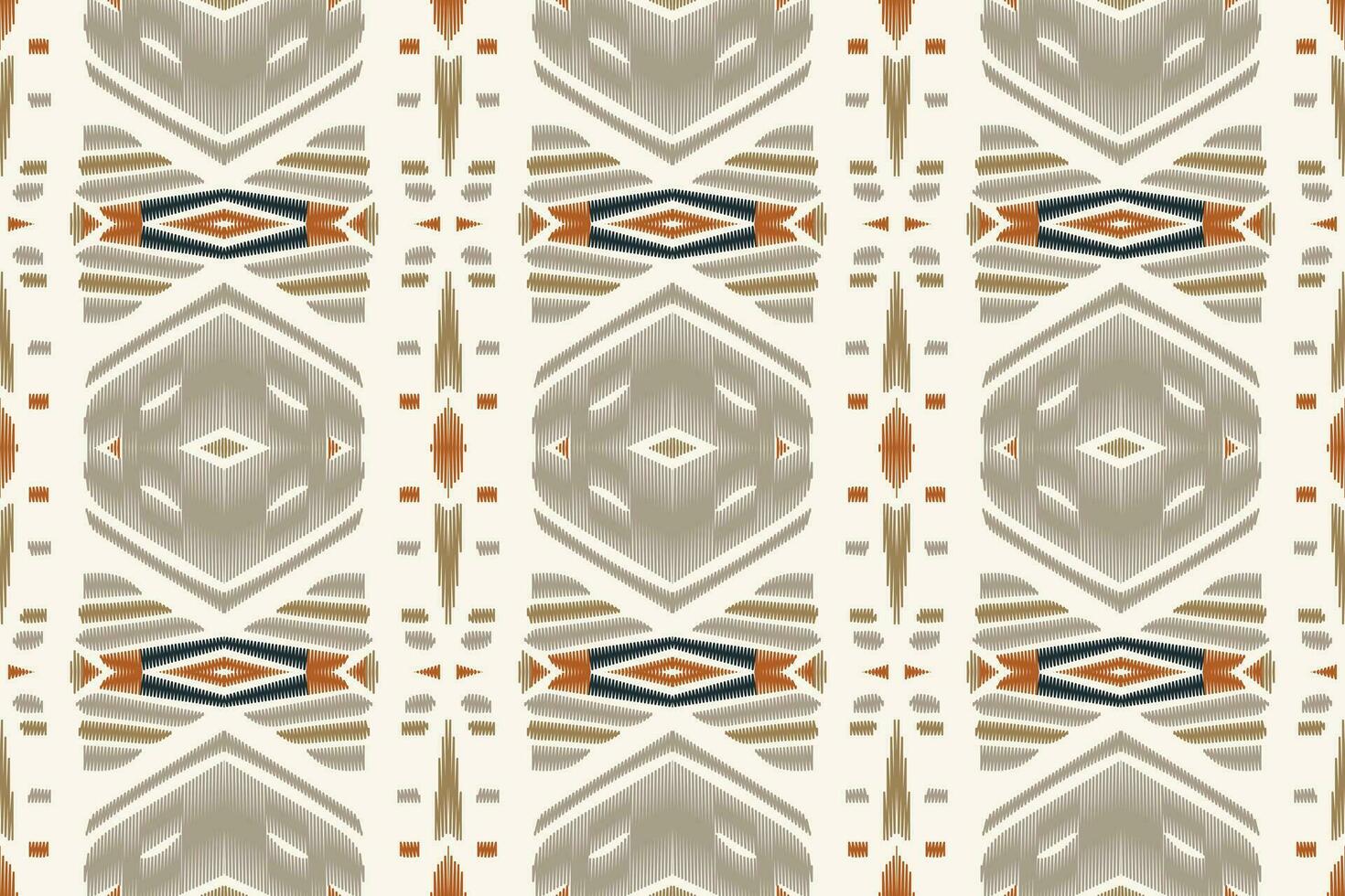 ikat damasco cachemir bordado antecedentes. ikat antecedentes geométrico étnico oriental modelo tradicional. ikat azteca estilo resumen diseño para impresión textura,tela,sari,sari,alfombra. vector