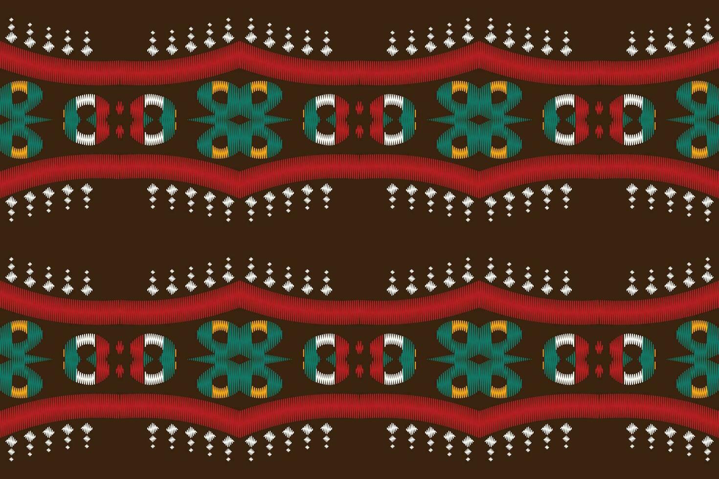 ikat damasco cachemir bordado antecedentes. ikat patrones geométrico étnico oriental modelo tradicional. ikat azteca estilo resumen diseño para impresión textura,tela,sari,sari,alfombra. vector