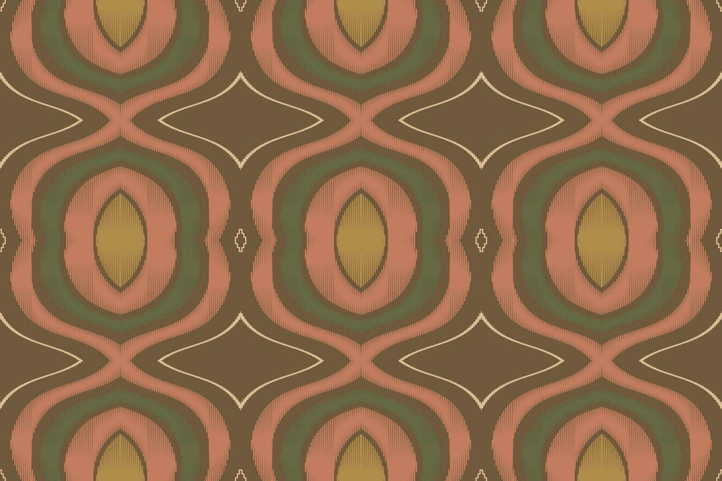 Ikat Floral Paisley Embroidery Background. Ikat Patterns Geometric Ethnic Oriental Pattern Traditional. Ikat Aztec Style Abstract Design for Print Texture,fabric,saree,sari,carpet. vector
