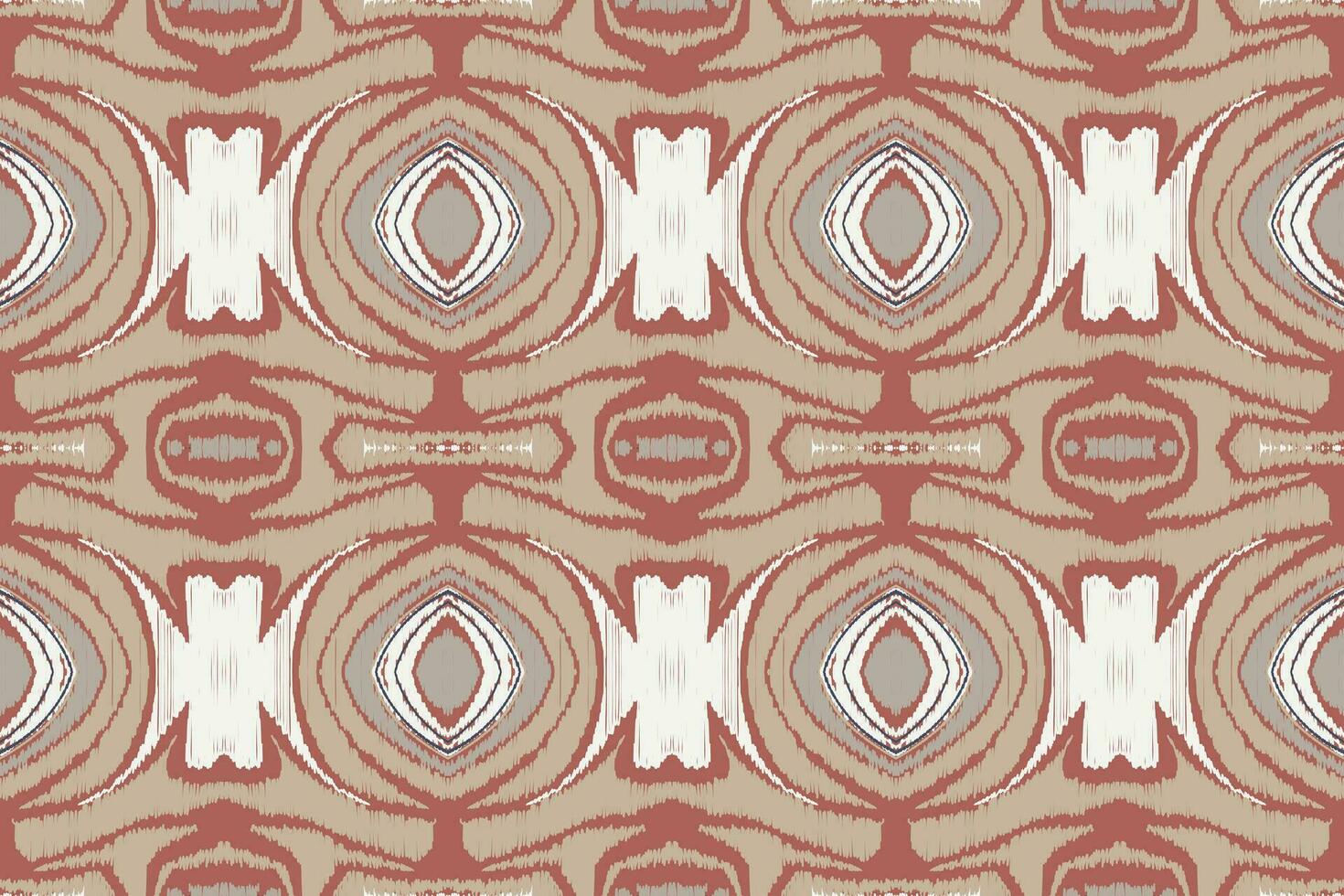 Ikat Damask Paisley Embroidery Background. Ikat Texture Geometric Ethnic Oriental Pattern traditional.aztec Style Abstract Vector illustration.design for Texture,fabric,clothing,wrapping,sarong.