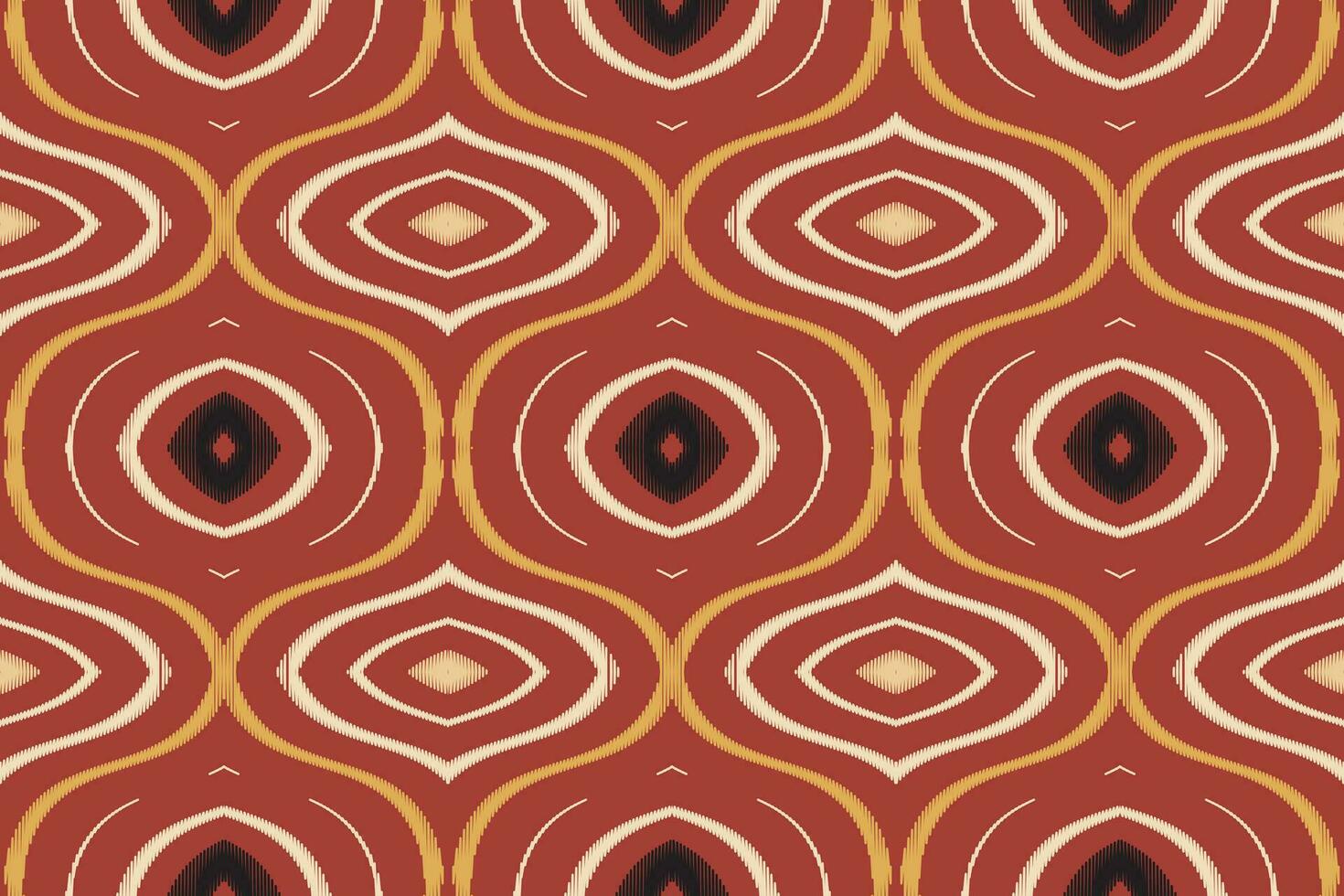 Ikat Damask Paisley Embroidery Background. Ikat Damask Geometric Ethnic Oriental Pattern Traditional. Ikat Aztec Style Abstract Design for Print Texture,fabric,saree,sari,carpet. vector