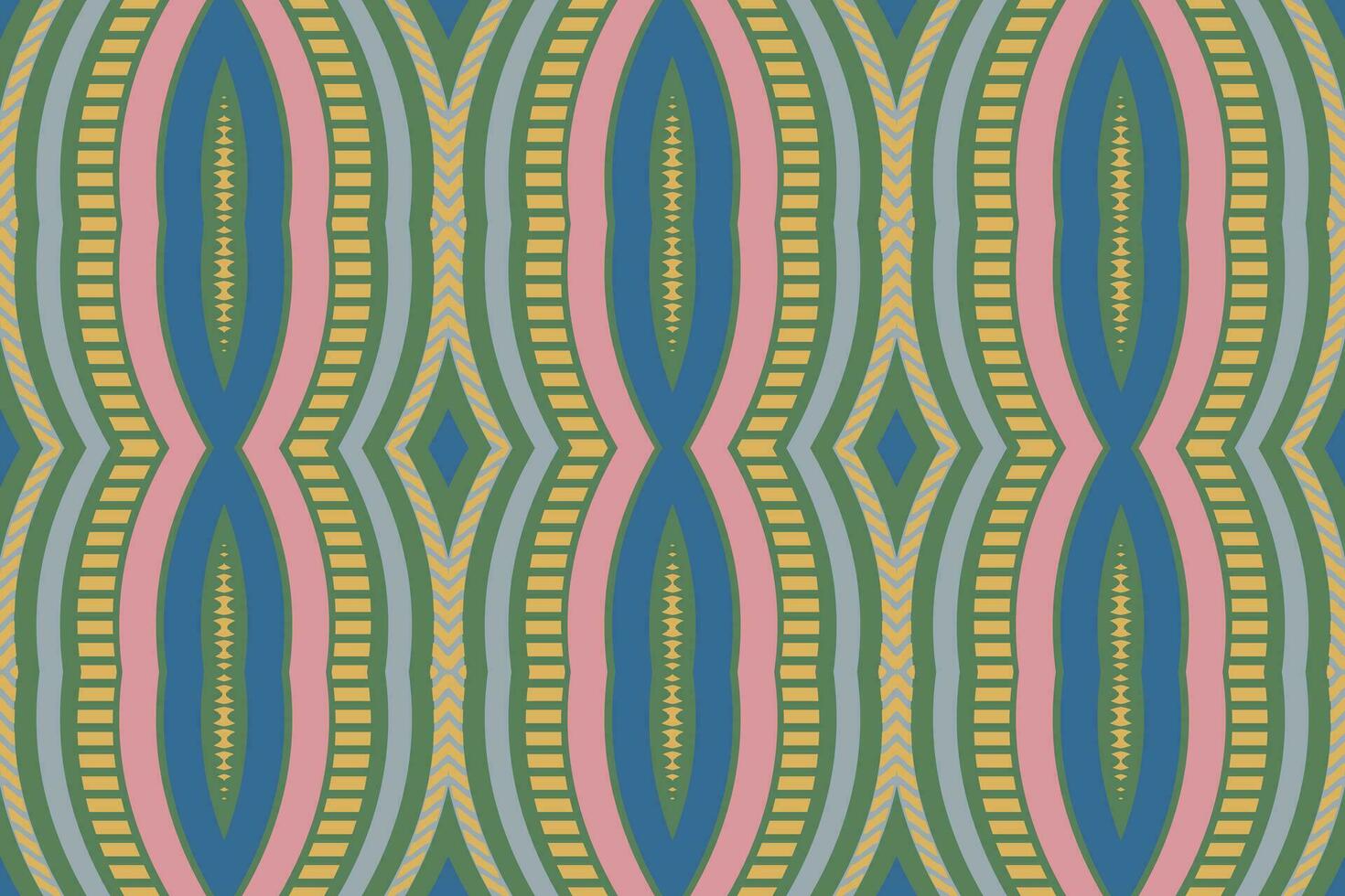 Ikat Floral Paisley Embroidery Background. Ikat Chevron Geometric Ethnic Oriental Pattern traditional.aztec Style Abstract Vector illustration.design for Texture,fabric,clothing,wrapping,sarong.
