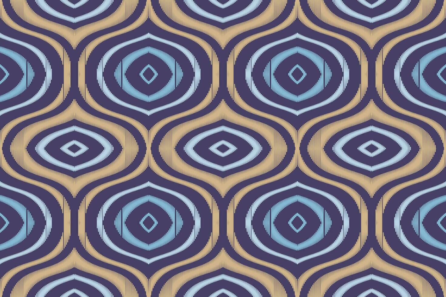 Ikat Damask Paisley Embroidery Background. Ikat Fabric Geometric Ethnic Oriental Pattern Traditional. Ikat Aztec Style Abstract Design for Print Texture,fabric,saree,sari,carpet. vector