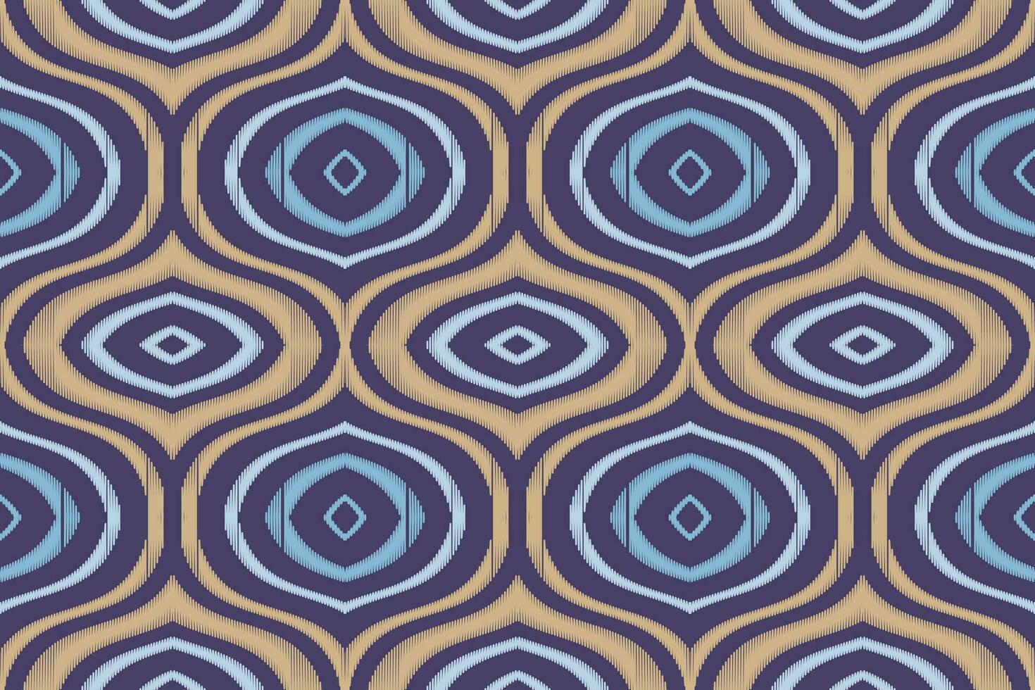 Ikat Damask Paisley Embroidery Background. Ikat Fabric Geometric Ethnic Oriental Pattern Traditional. Ikat Aztec Style Abstract Design for Print Texture,fabric,saree,sari,carpet. vector