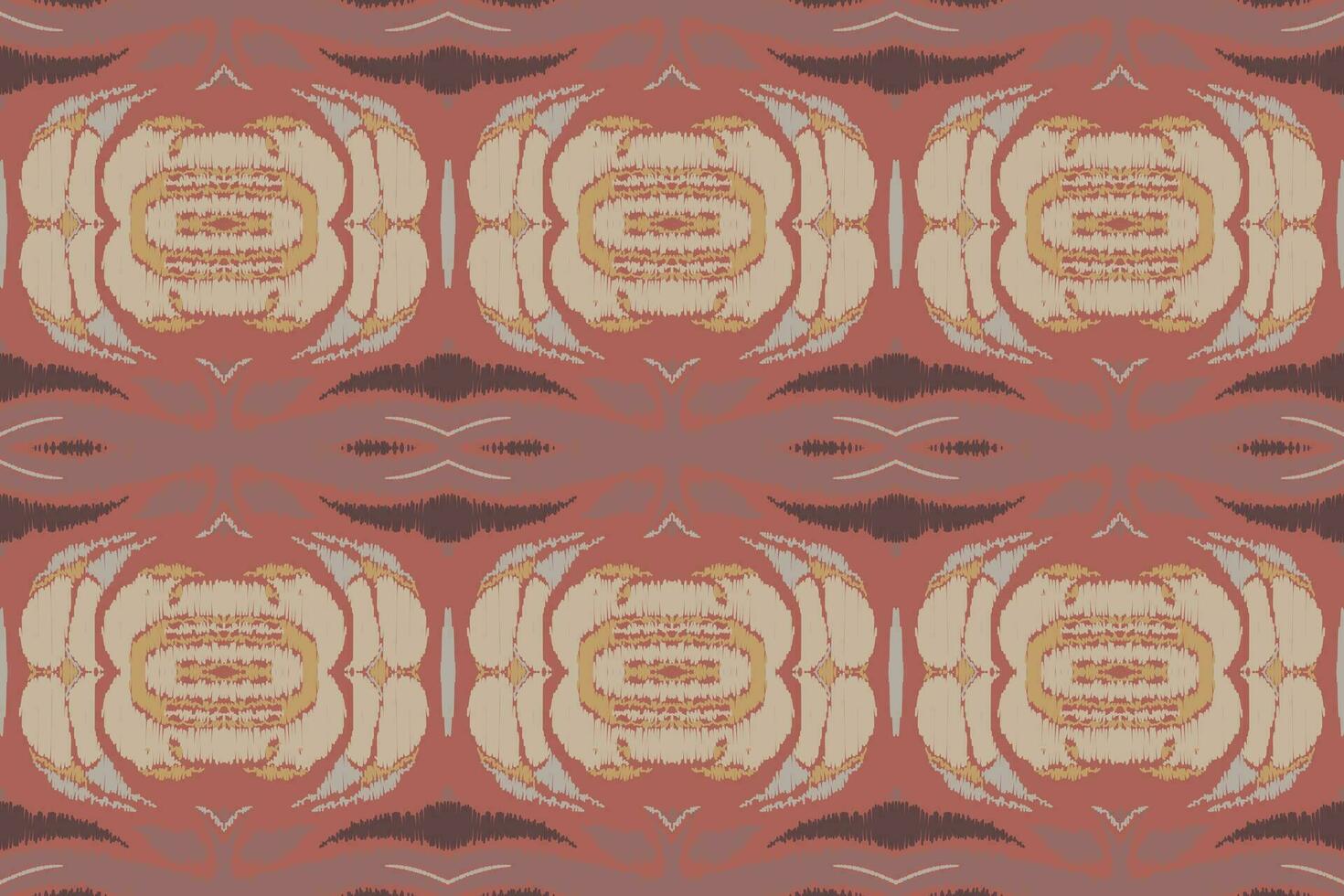 ikat damasco cachemir bordado antecedentes. ikat vector geométrico étnico oriental modelo tradicional. ikat azteca estilo resumen diseño para impresión textura,tela,sari,sari,alfombra.