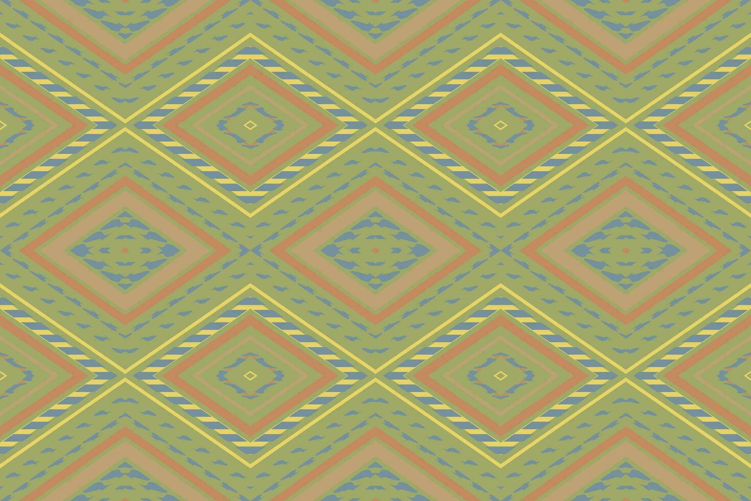 Ikat Floral Paisley Embroidery Background. Ikat Vector Geometric Ethnic Oriental Pattern Traditional. Ikat Aztec Style Abstract Design for Print Texture,fabric,saree,sari,carpet.