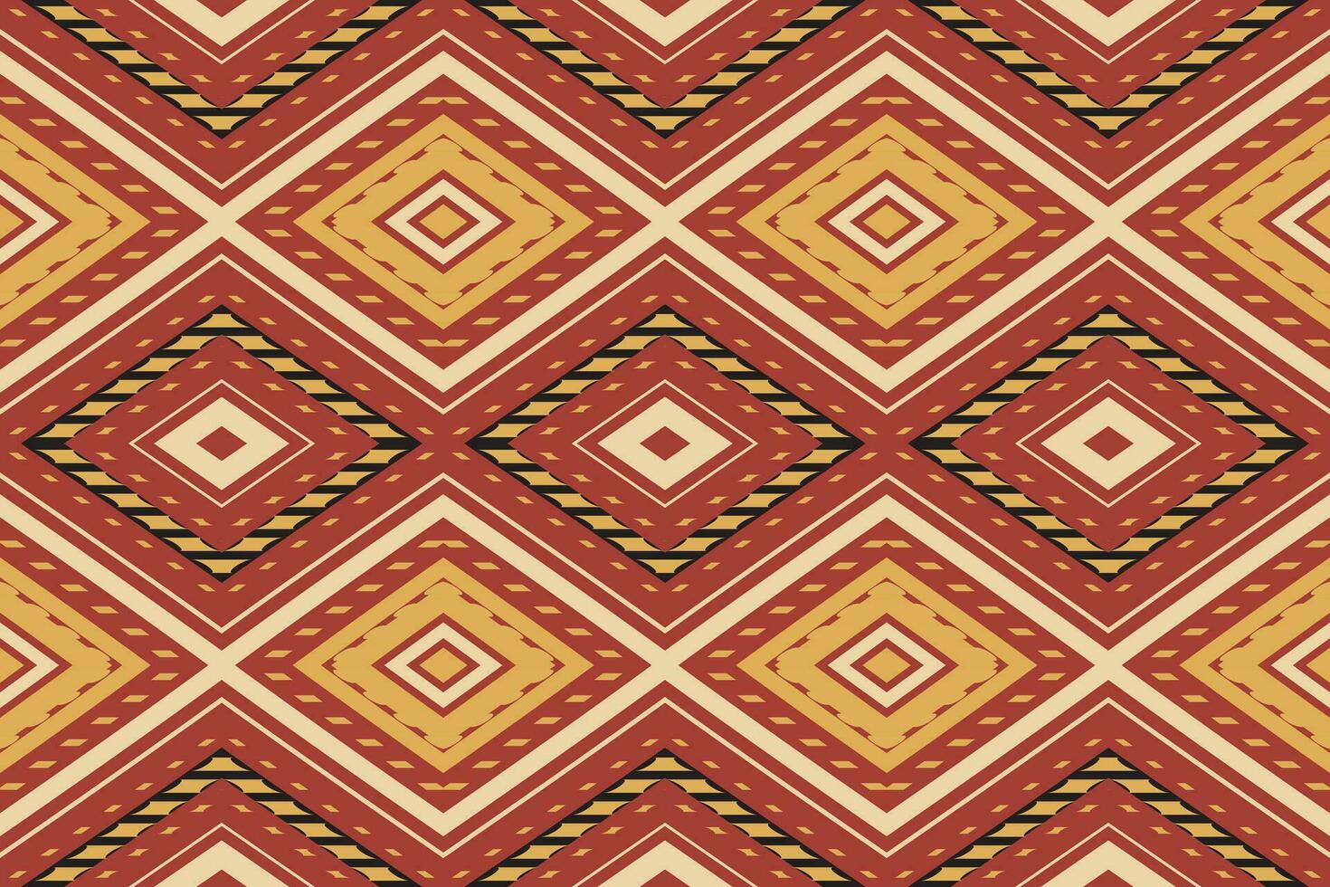 Ikat Damask Paisley Embroidery Background. Ikat Design Geometric Ethnic Oriental Pattern Traditional. Ikat Aztec Style Abstract Design for Print Texture,fabric,saree,sari,carpet. vector
