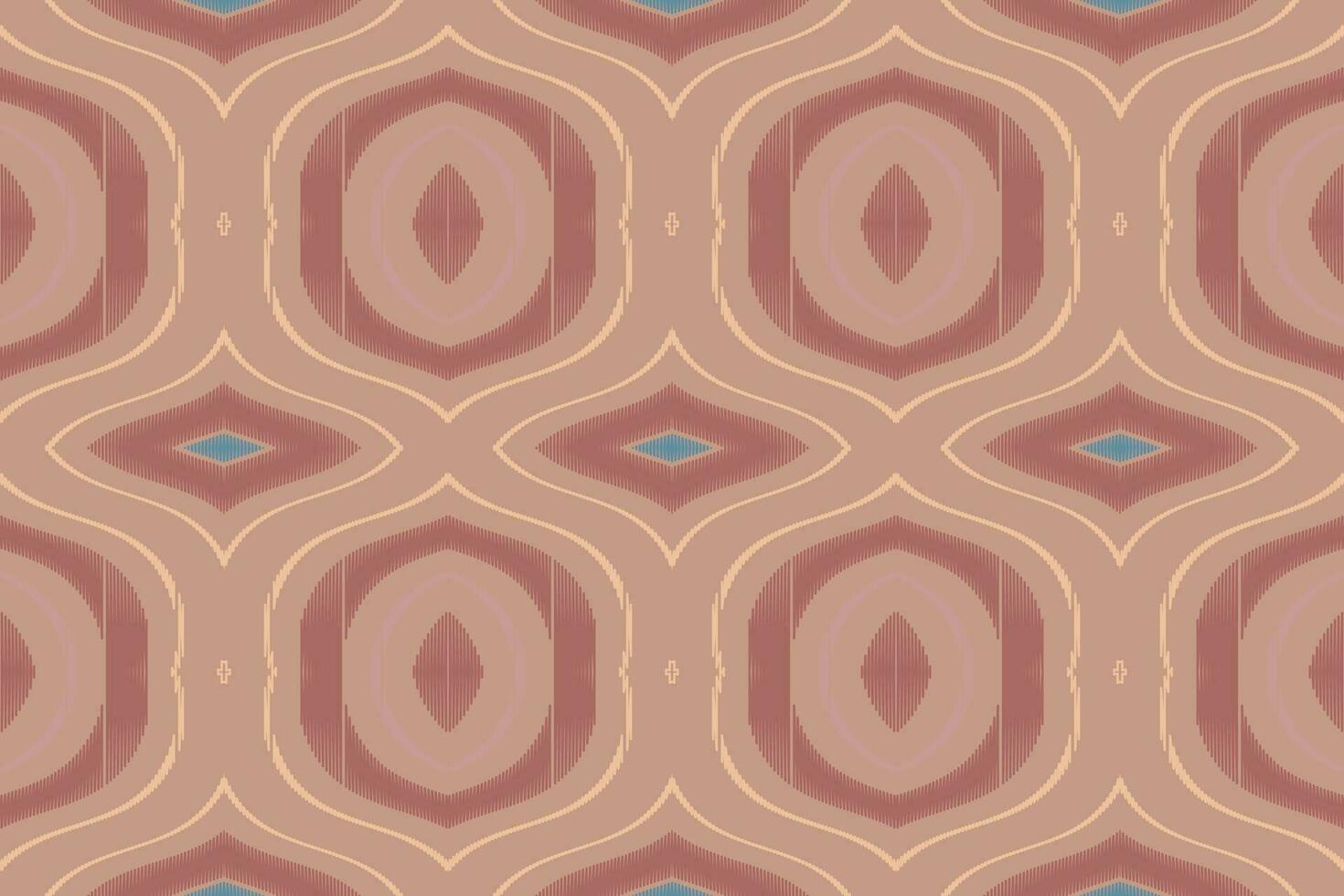 Ikat Damask Paisley Embroidery Background. Ikat Pattern Geometric Ethnic Oriental Pattern Traditional. Ikat Aztec Style Abstract Design for Print Texture,fabric,saree,sari,carpet. vector