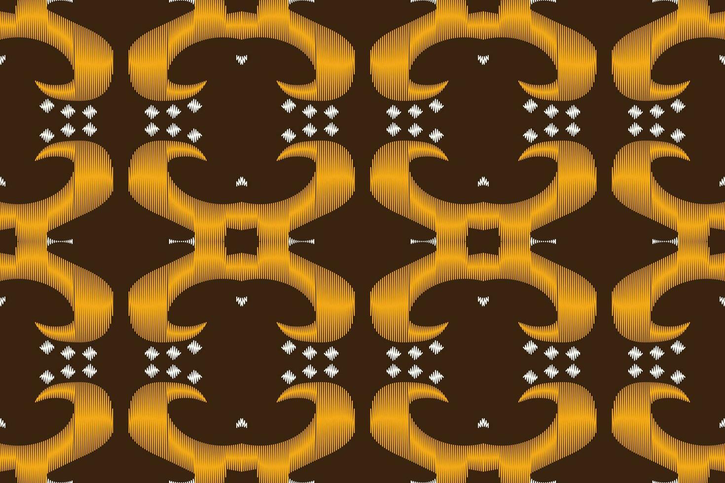 Ikat Damask Paisley Embroidery Background. Ikat Chevron Geometric Ethnic Oriental Pattern Traditional. Ikat Aztec Style Abstract Design for Print Texture,fabric,saree,sari,carpet. vector
