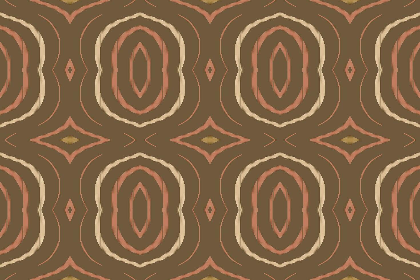 Ikat Floral Paisley Embroidery Background. Ikat Pattern Geometric Ethnic Oriental Pattern traditional.aztec Style Abstract Vector illustration.design for Texture,fabric,clothing,wrapping,sarong.
