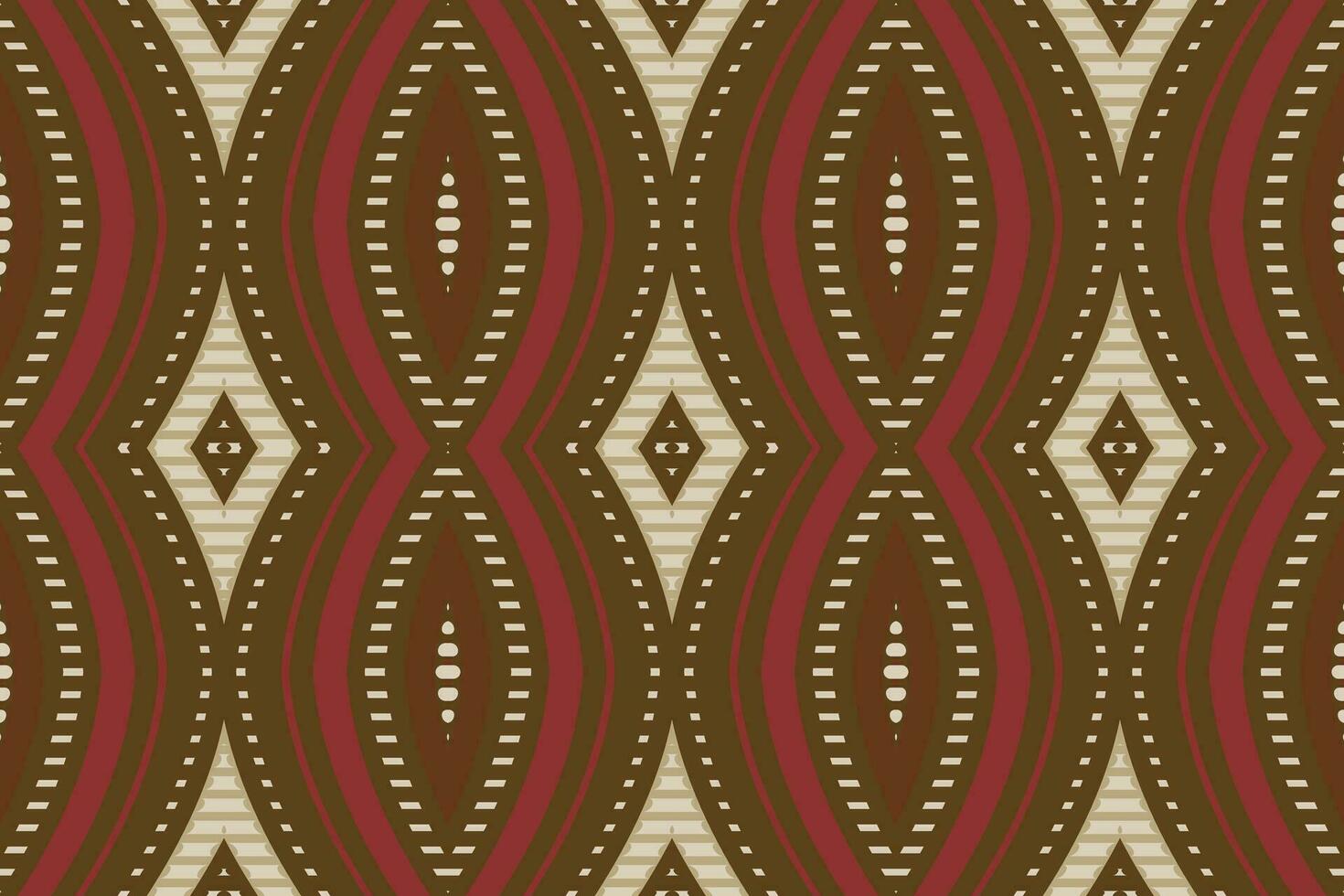 ikat damasco cachemir bordado antecedentes. ikat triángulo geométrico étnico oriental modelo tradicional.azteca estilo resumen vector ilustración.diseño para textura,tela,ropa,envoltura,pareo.