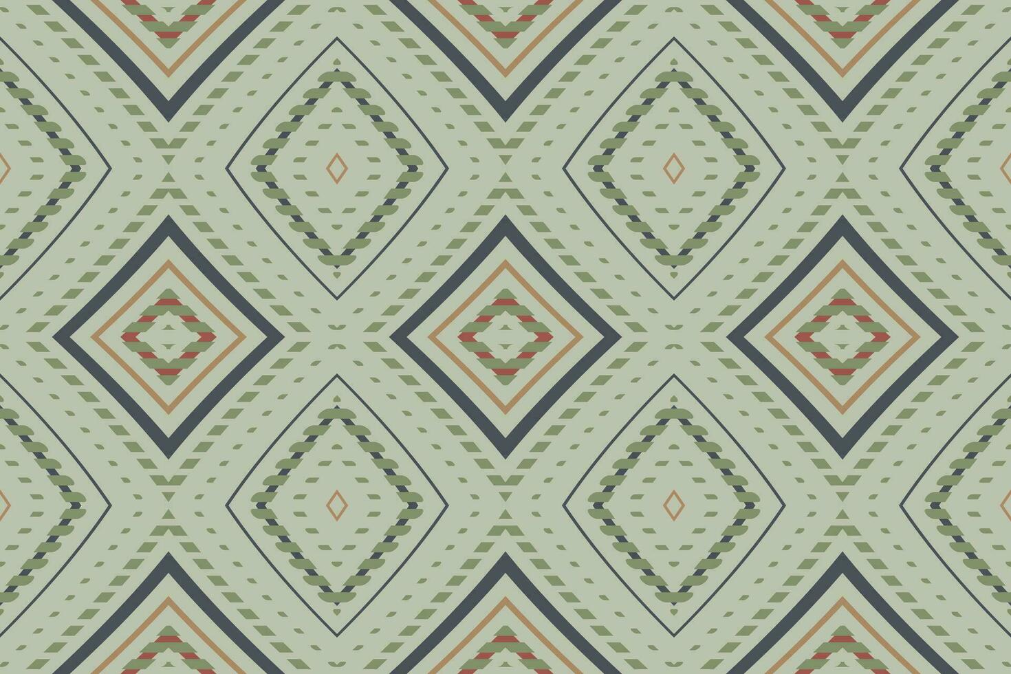 Ikat Damask Paisley Embroidery Background. Ikat Patterns Geometric Ethnic Oriental Pattern Traditional. Ikat Aztec Style Abstract Design for Print Texture,fabric,saree,sari,carpet. vector