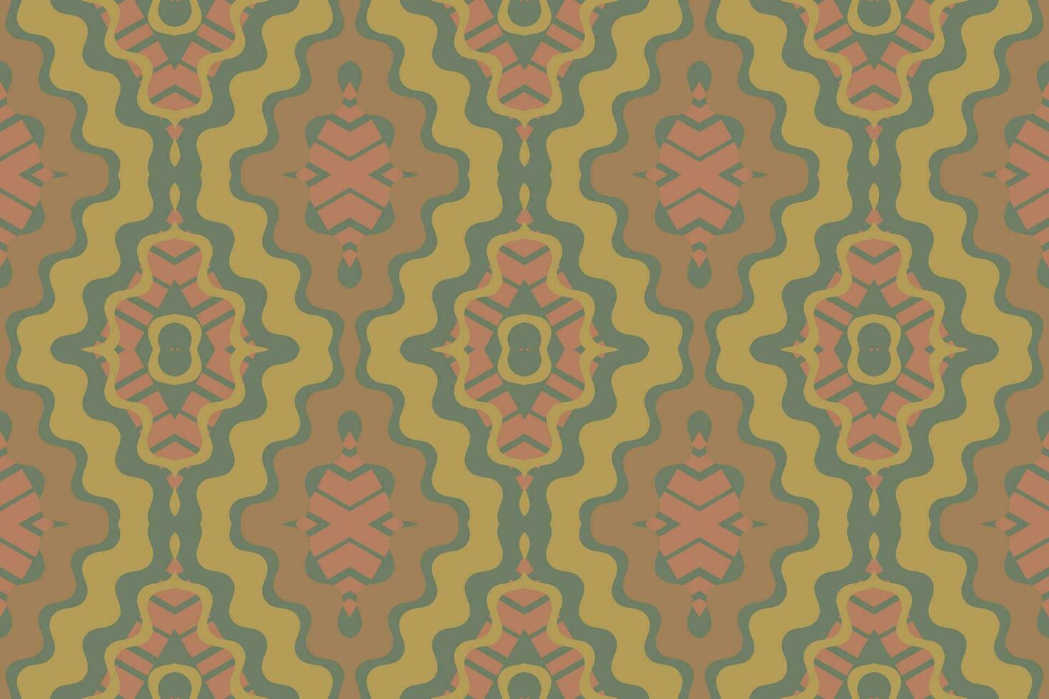 Ikat Floral Paisley Embroidery Background. Ikat Vector Geometric Ethnic Oriental Pattern Traditional. Ikat Aztec Style Abstract Design for Print Texture,fabric,saree,sari,carpet.
