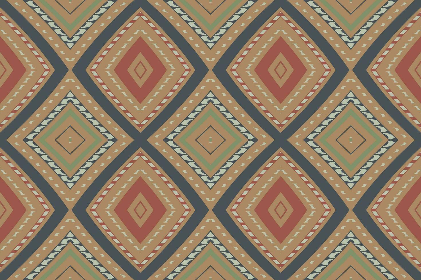 Ikat Damask Paisley Embroidery Background. Ikat Prints Geometric Ethnic Oriental Pattern Traditional. Ikat Aztec Style Abstract Design for Print Texture,fabric,saree,sari,carpet. vector