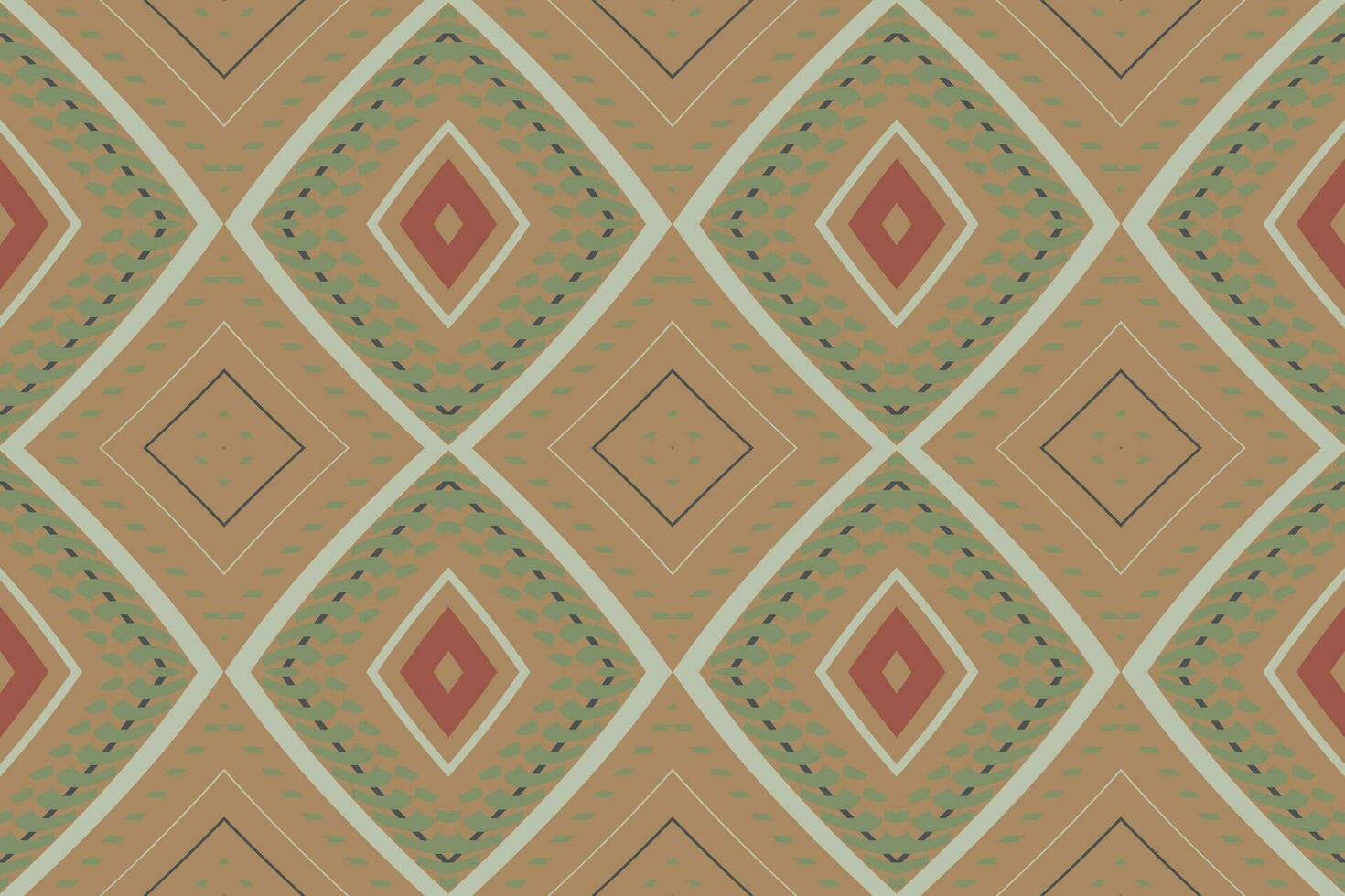 Ikat Damask Paisley Embroidery Background. Ikat Pattern Geometric Ethnic Oriental Pattern Traditional. Ikat Aztec Style Abstract Design for Print Texture,fabric,saree,sari,carpet. vector