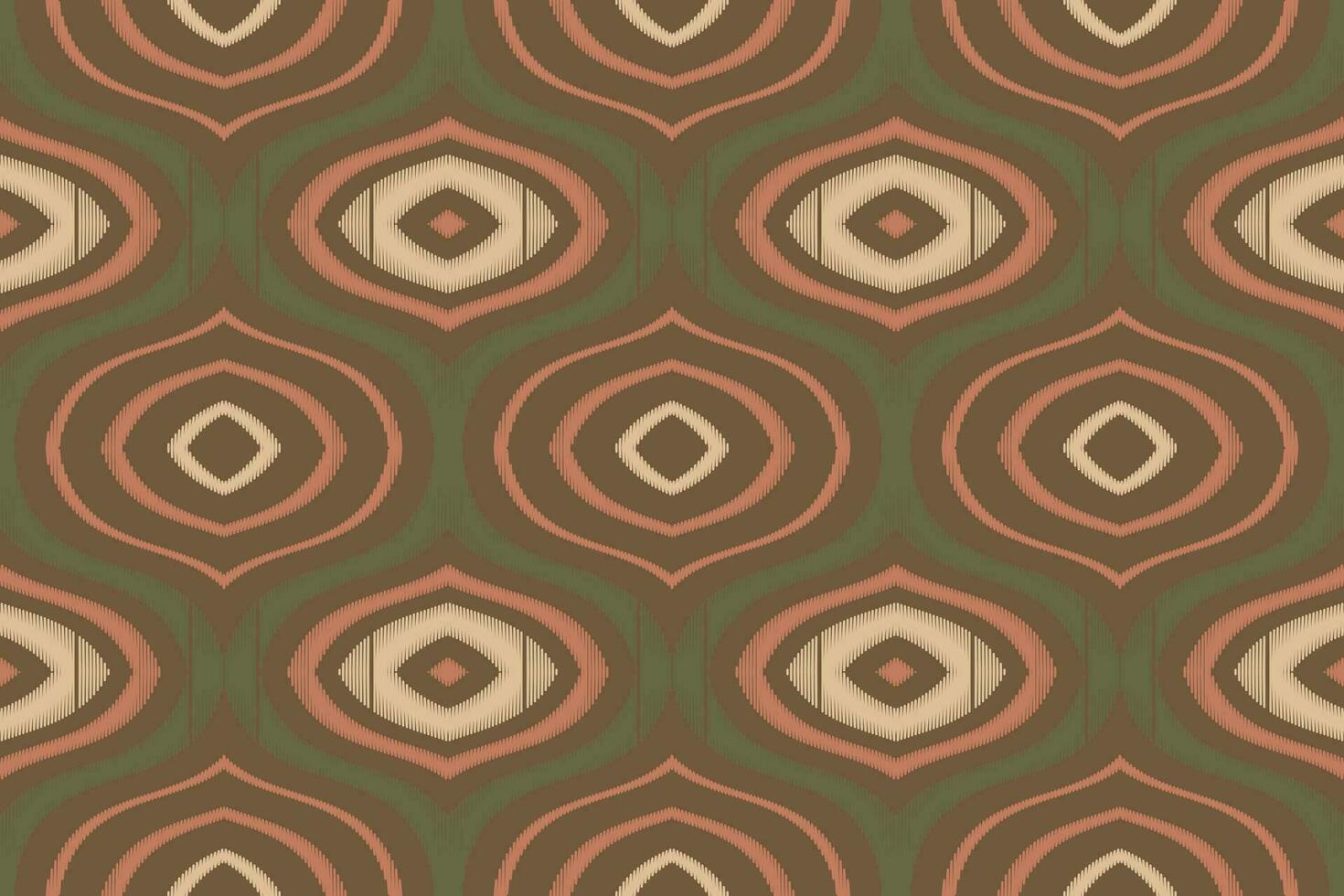Ikat Floral Paisley Embroidery Background. Ikat Flowers Geometric Ethnic Oriental Pattern Traditional. Ikat Aztec Style Abstract Design for Print Texture,fabric,saree,sari,carpet. vector