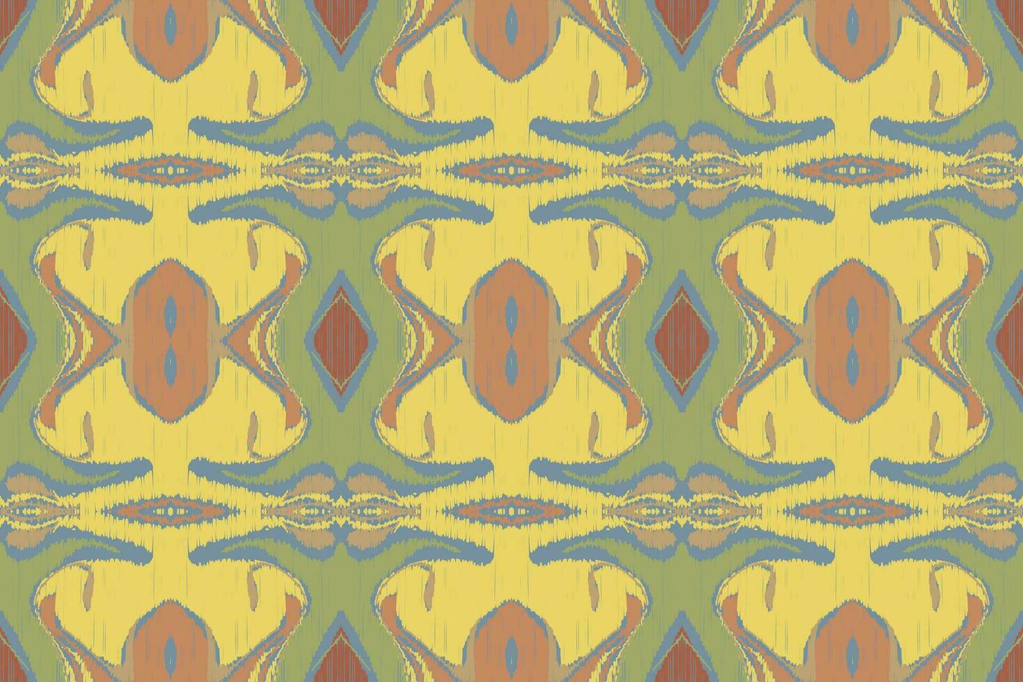 ikat damasco cachemir bordado antecedentes. ikat huellas dactilares geométrico étnico oriental modelo tradicional. ikat azteca estilo resumen diseño para impresión textura,tela,sari,sari,alfombra. vector