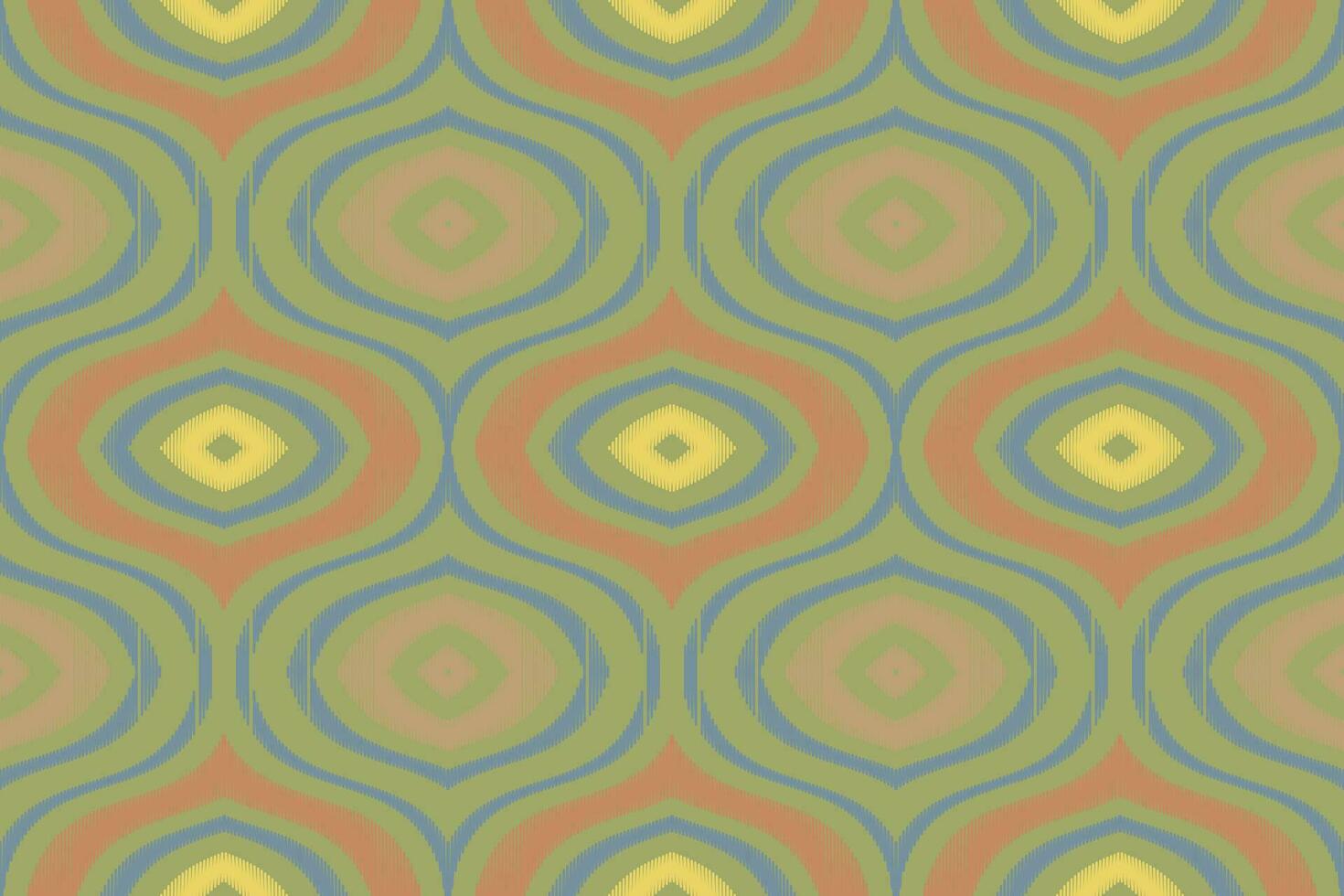 Ikat Floral Paisley Embroidery Background. Ikat Texture Geometric Ethnic Oriental Pattern Traditional. Ikat Aztec Style Abstract Design for Print Texture,fabric,saree,sari,carpet. vector