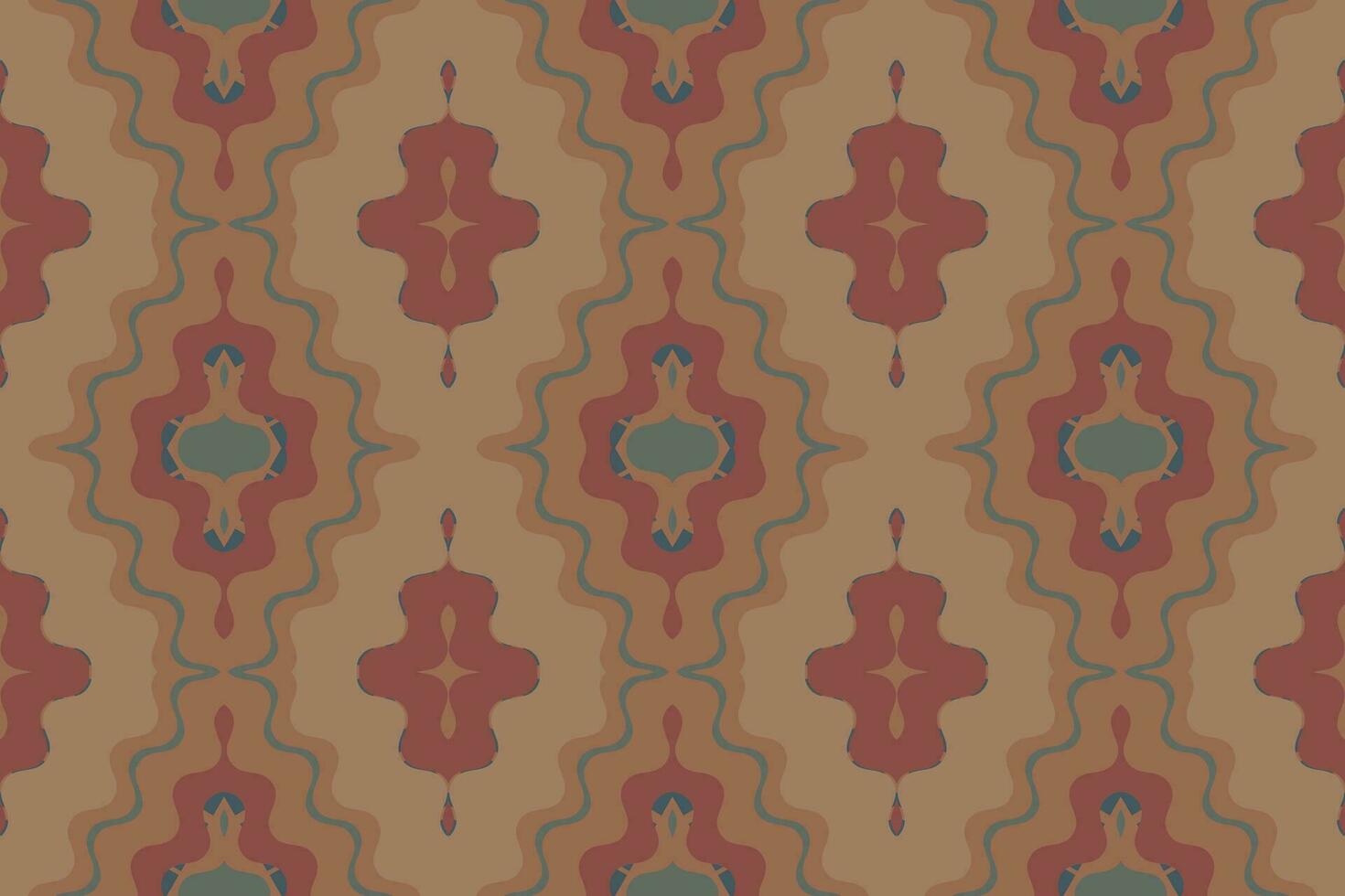 motivo ikat cachemir bordado antecedentes. ikat azteca geométrico étnico oriental modelo tradicional. ikat azteca estilo resumen diseño para impresión textura,tela,sari,sari,alfombra. vector