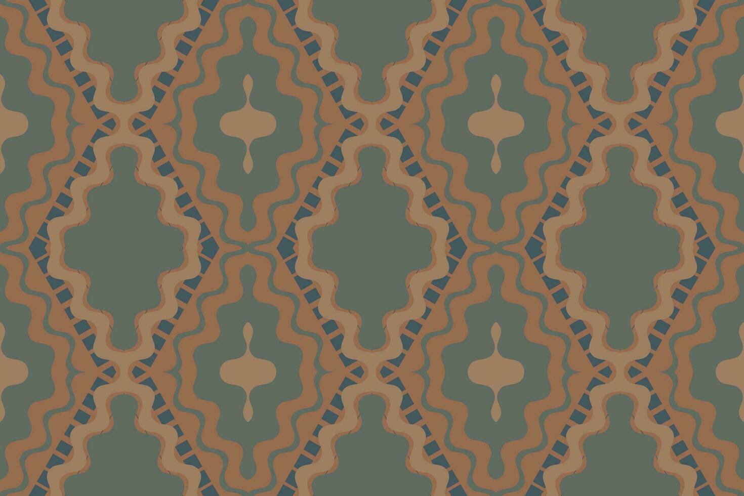 Ikat Damask Paisley Embroidery Background. Ikat Vector Geometric Ethnic Oriental Pattern Traditional. Ikat Aztec Style Abstract Design for Print Texture,fabric,saree,sari,carpet.