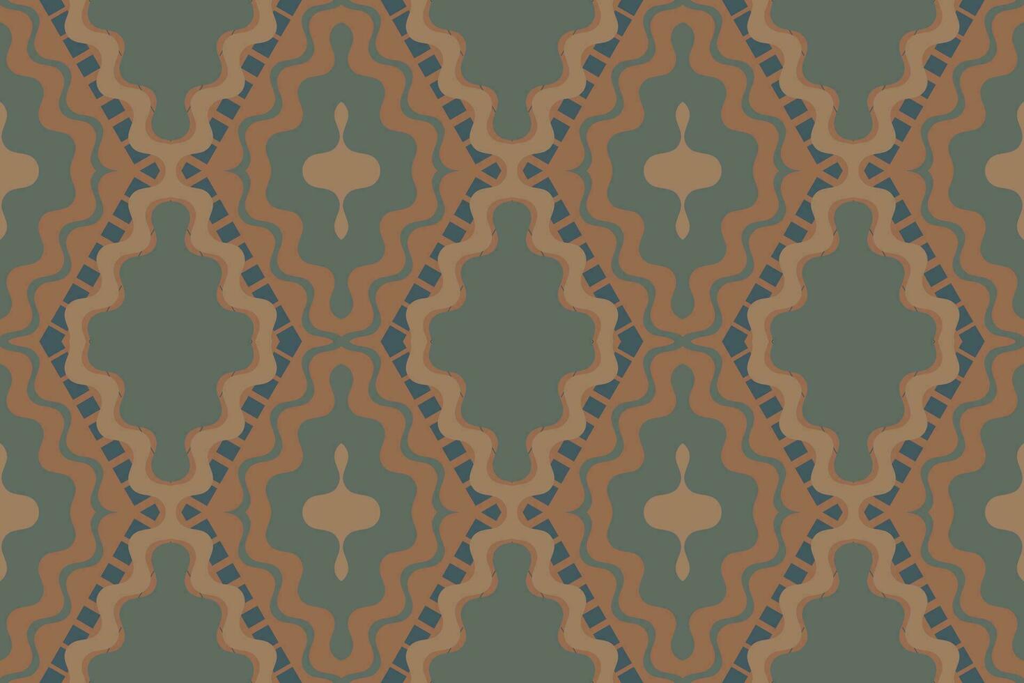 Ikat Damask Paisley Embroidery Background. Ikat Vector Geometric Ethnic Oriental Pattern Traditional. Ikat Aztec Style Abstract Design for Print Texture,fabric,saree,sari,carpet.