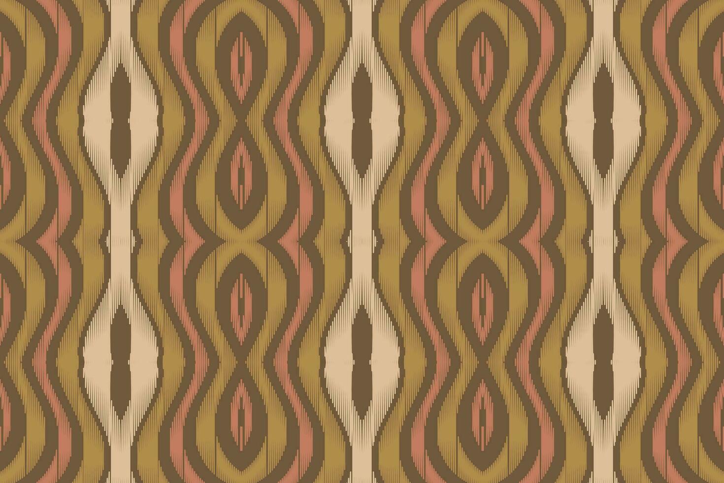 Ikat Floral Paisley Embroidery Background. Ikat Pattern Geometric Ethnic Oriental Pattern Traditional. Ikat Aztec Style Abstract Design for Print Texture,fabric,saree,sari,carpet. vector