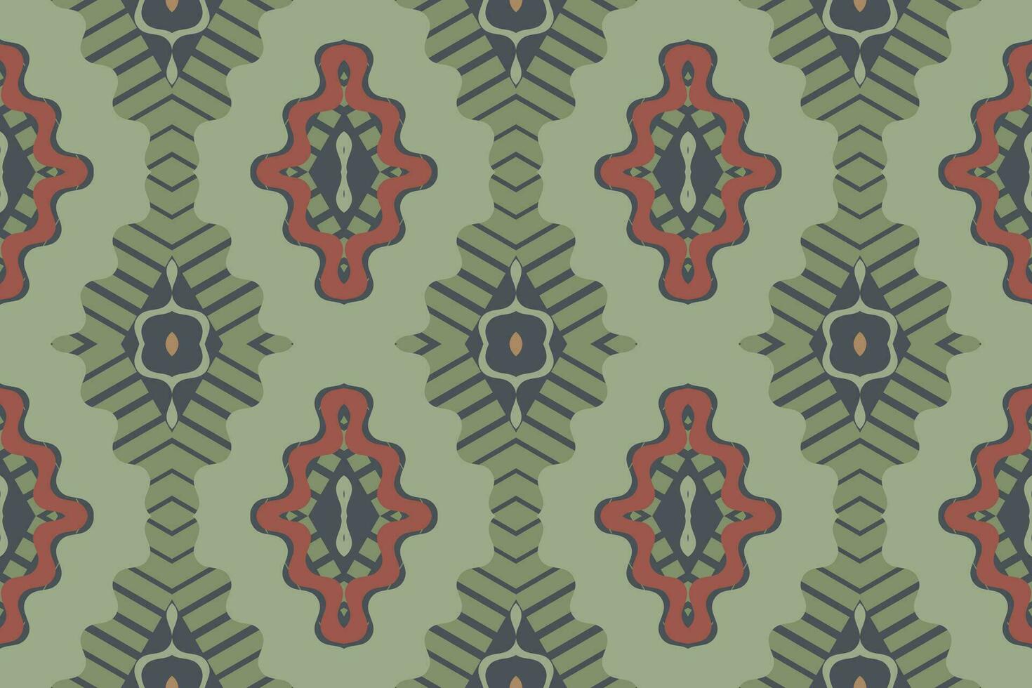 ikat damasco cachemir bordado antecedentes. ikat sin costura modelo geométrico étnico oriental modelo tradicional. ikat azteca estilo resumen diseño para impresión textura,tela,sari,sari,alfombra. vector