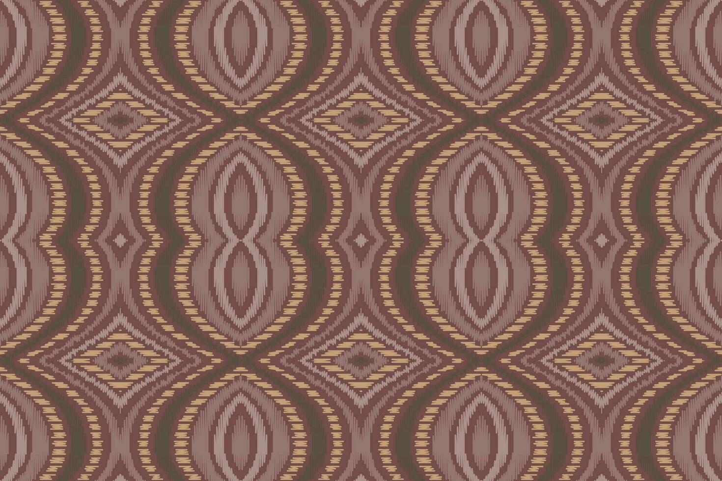 Ikat Floral Paisley Embroidery Background. Ikat Fabric Geometric Ethnic Oriental Pattern Traditional. Ikat Aztec Style Abstract Design for Print Texture,fabric,saree,sari,carpet. vector