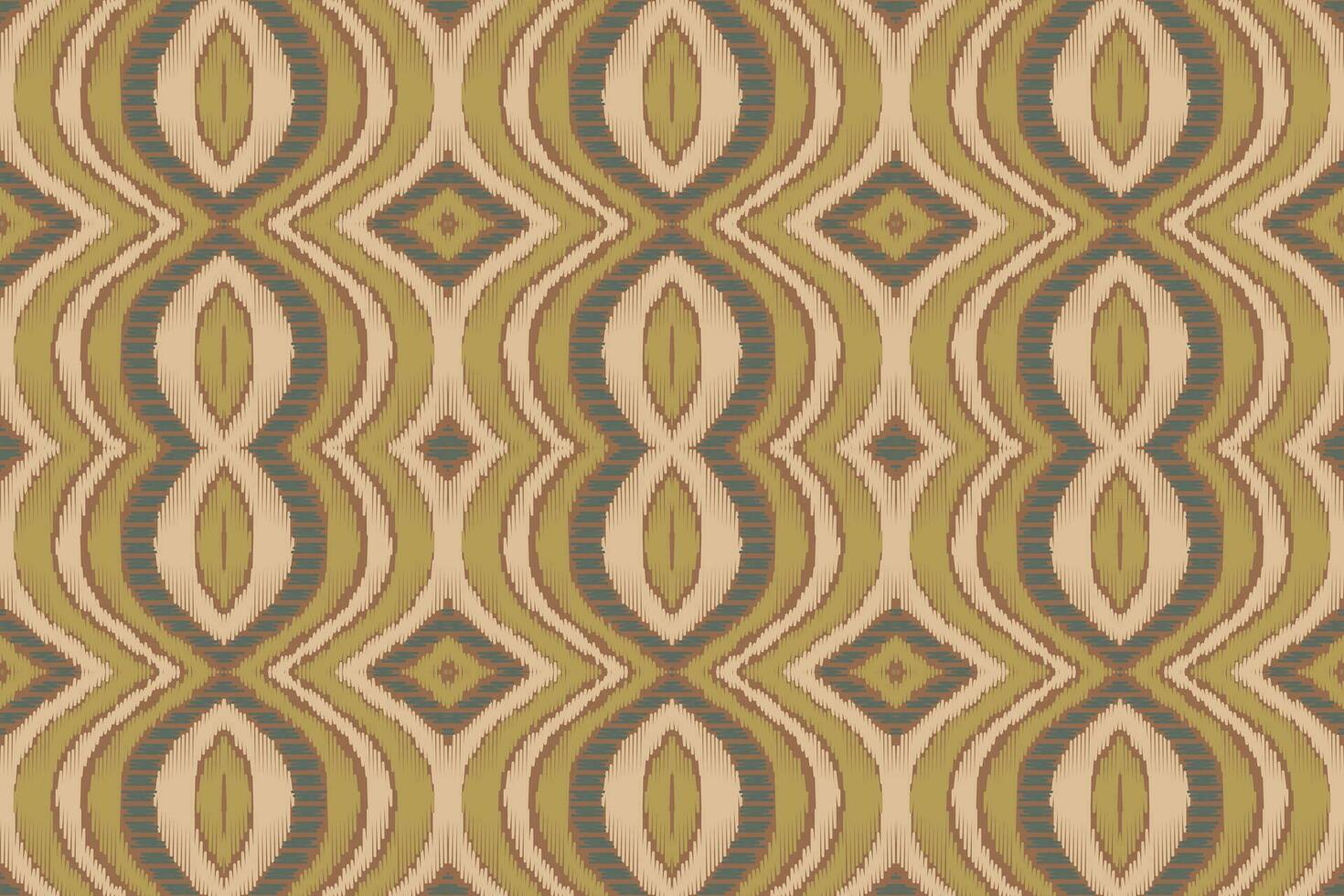 ikat floral cachemir bordado antecedentes. ikat cheurón geométrico étnico oriental modelo tradicional.azteca estilo resumen vector ilustración.diseño para textura,tela,ropa,envoltura,pareo.