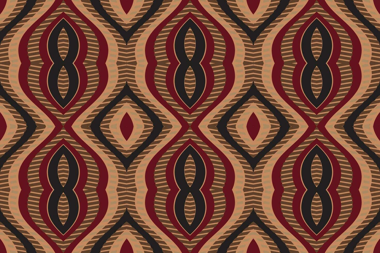 ikat damasco cachemir bordado antecedentes. ikat diamante geométrico étnico oriental modelo tradicional. ikat azteca estilo resumen diseño para impresión textura,tela,sari,sari,alfombra. vector