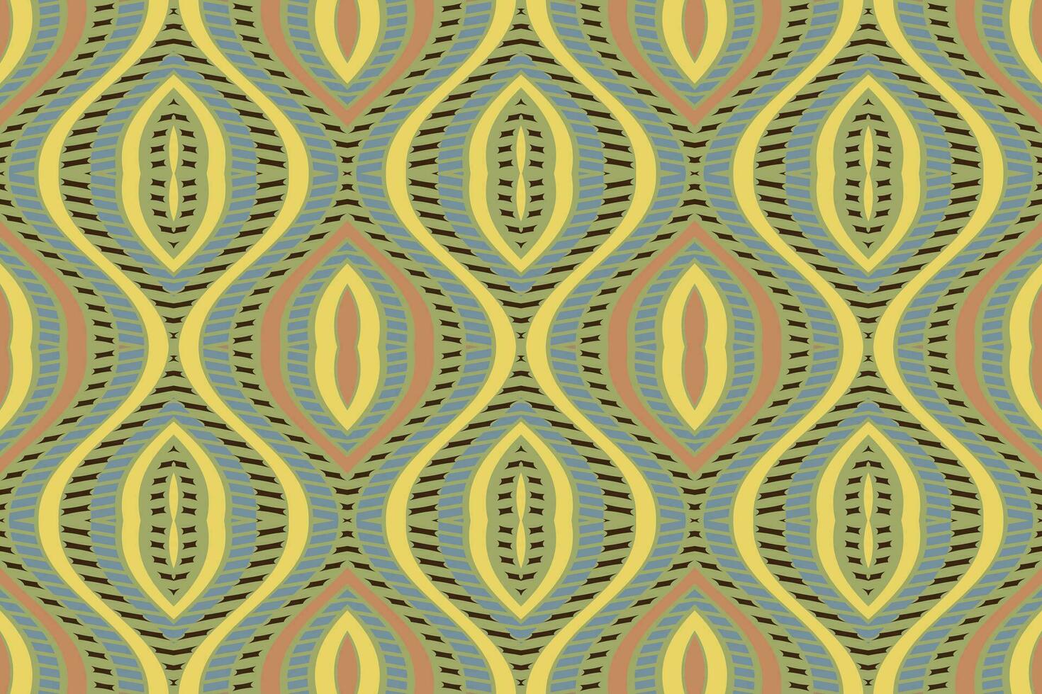 ikat damasco cachemir bordado antecedentes. ikat tela geométrico étnico oriental modelo tradicional.azteca estilo resumen vector ilustración.diseño para textura,tela,ropa,envoltura,pareo.