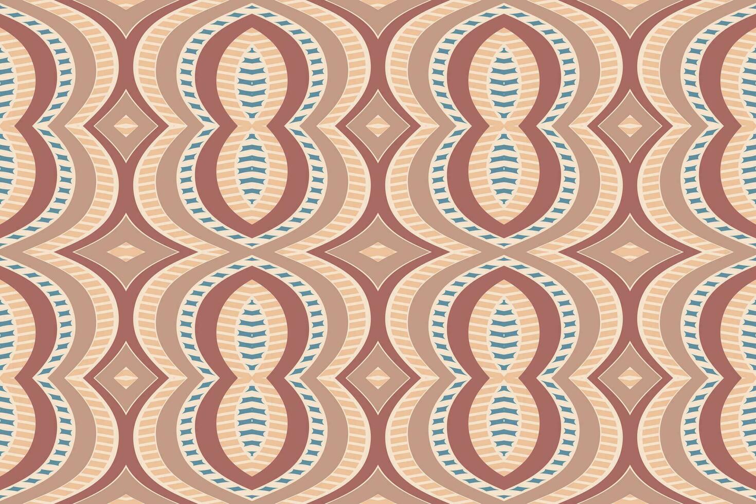 ikat damasco cachemir bordado antecedentes. ikat impresión geométrico étnico oriental modelo tradicional. ikat azteca estilo resumen diseño para impresión textura,tela,sari,sari,alfombra. vector