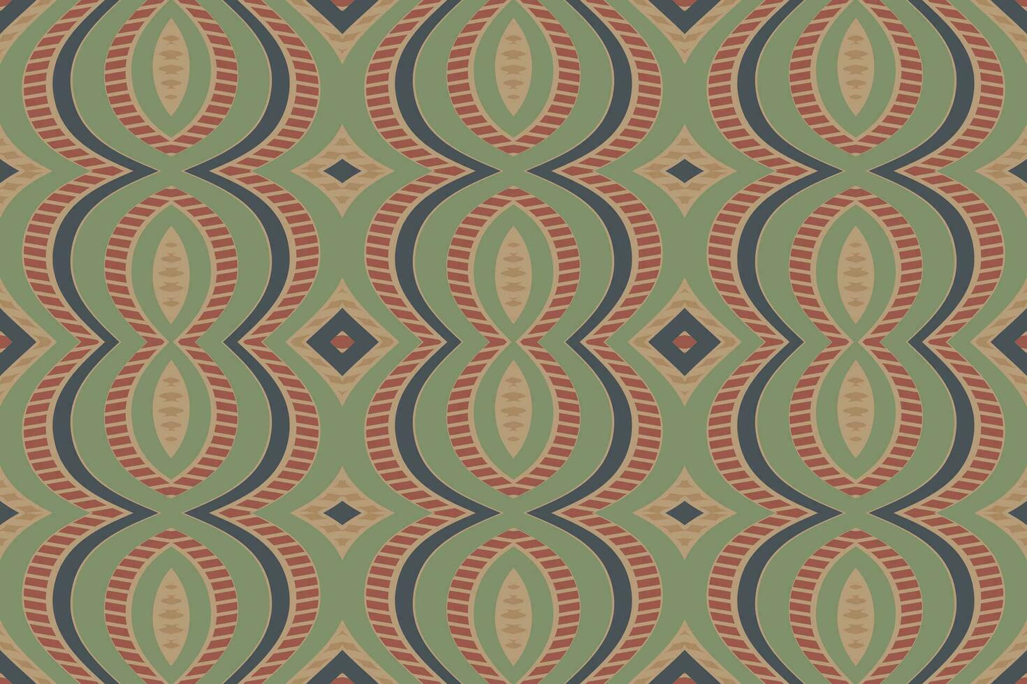 Ikat Damask Paisley Embroidery Background. Ikat Stripe Geometric Ethnic Oriental Pattern Traditional. Ikat Aztec Style Abstract Design for Print Texture,fabric,saree,sari,carpet. vector