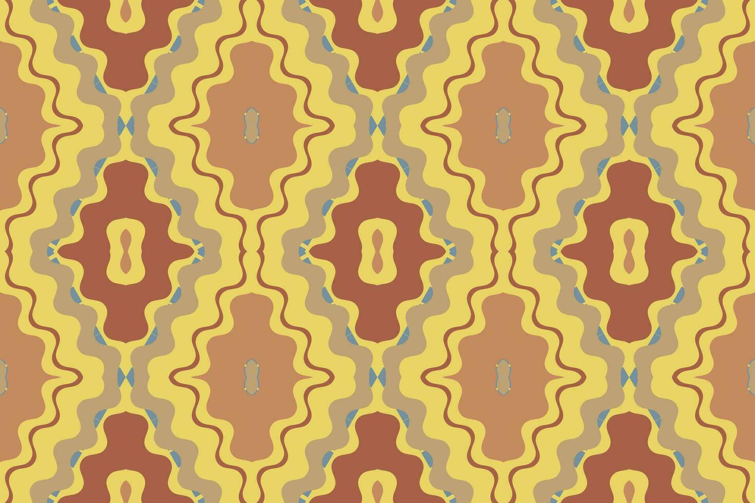 Ikat Damask Paisley Embroidery Background. Ikat Chevron Geometric Ethnic Oriental Pattern Traditional. Ikat Aztec Style Abstract Design for Print Texture,fabric,saree,sari,carpet. vector