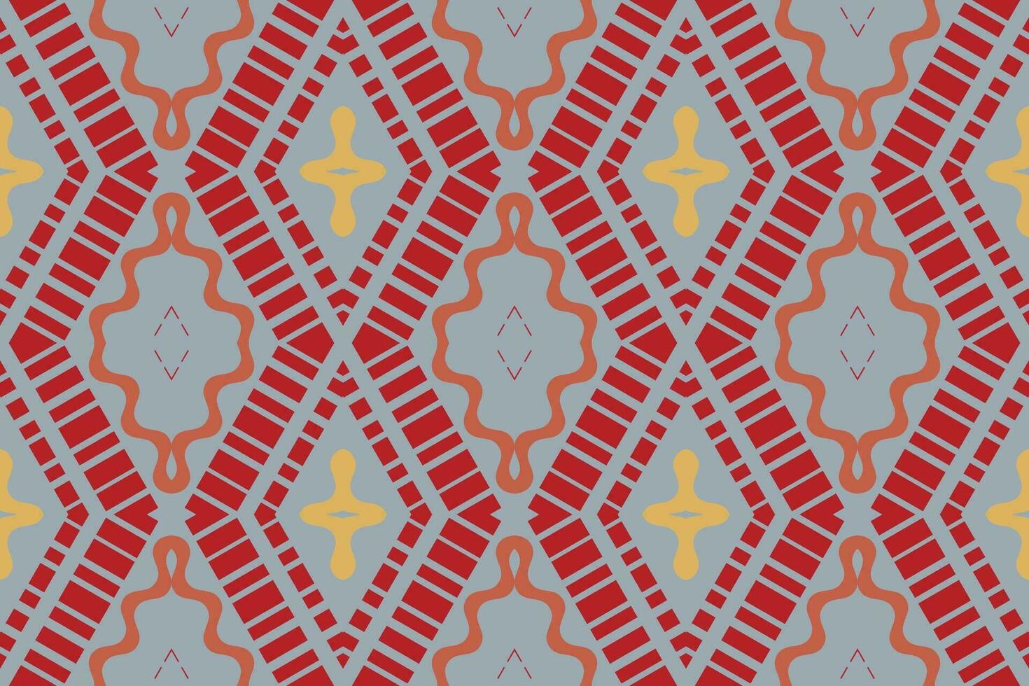 ikat floral cachemir bordado antecedentes. ikat impresión geométrico étnico oriental modelo tradicional.azteca estilo resumen vector ilustración.diseño para textura,tela,ropa,envoltura,pareo.