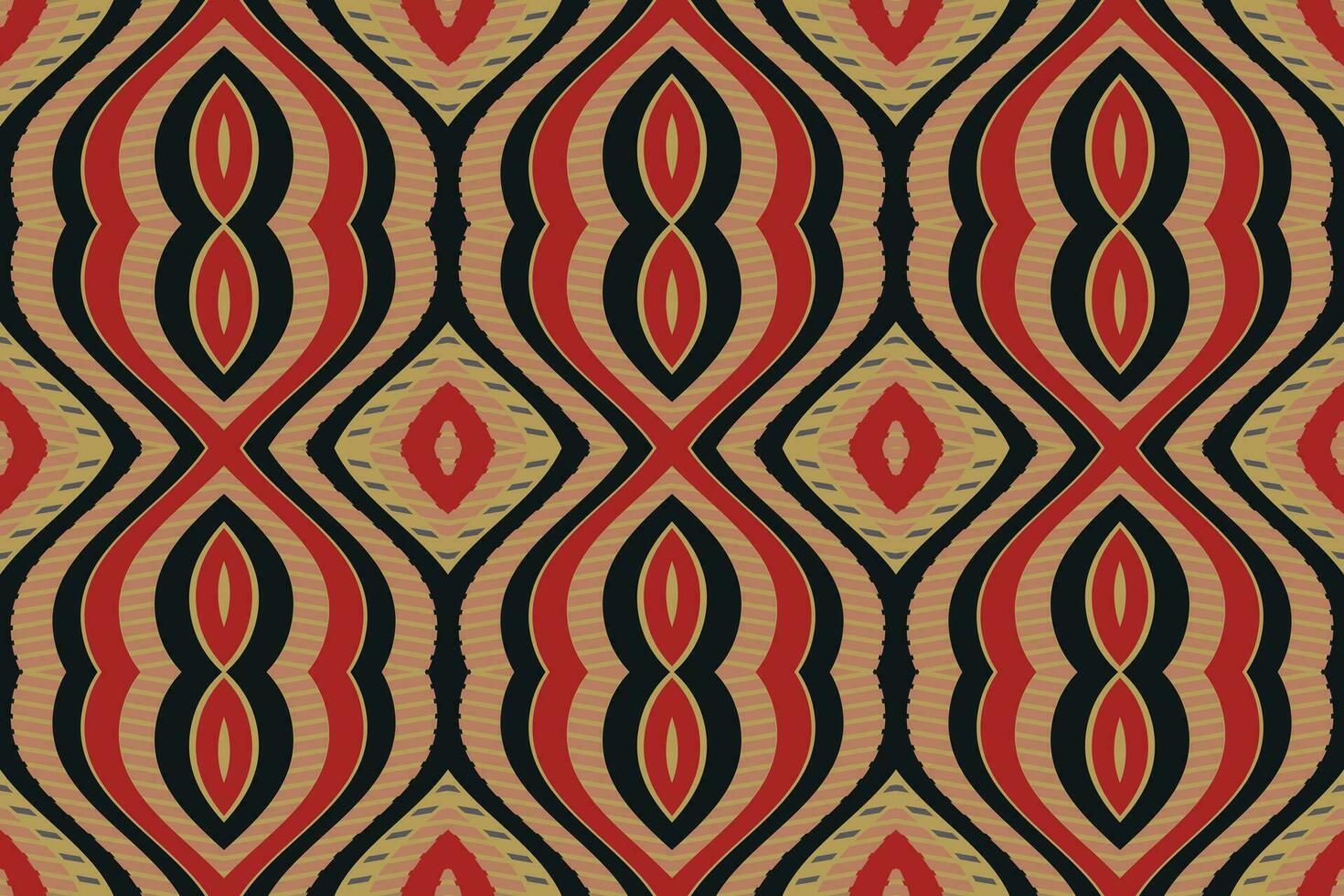 ikat floral cachemir bordado antecedentes. ikat raya geométrico étnico oriental modelo tradicional. ikat azteca estilo resumen diseño para impresión textura,tela,sari,sari,alfombra. vector