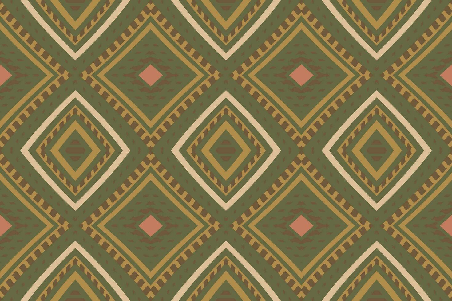 Ikat Floral Paisley Embroidery Background. Ikat Pattern Geometric Ethnic Oriental Pattern traditional.aztec Style Abstract Vector illustration.design for Texture,fabric,clothing,wrapping,sarong.