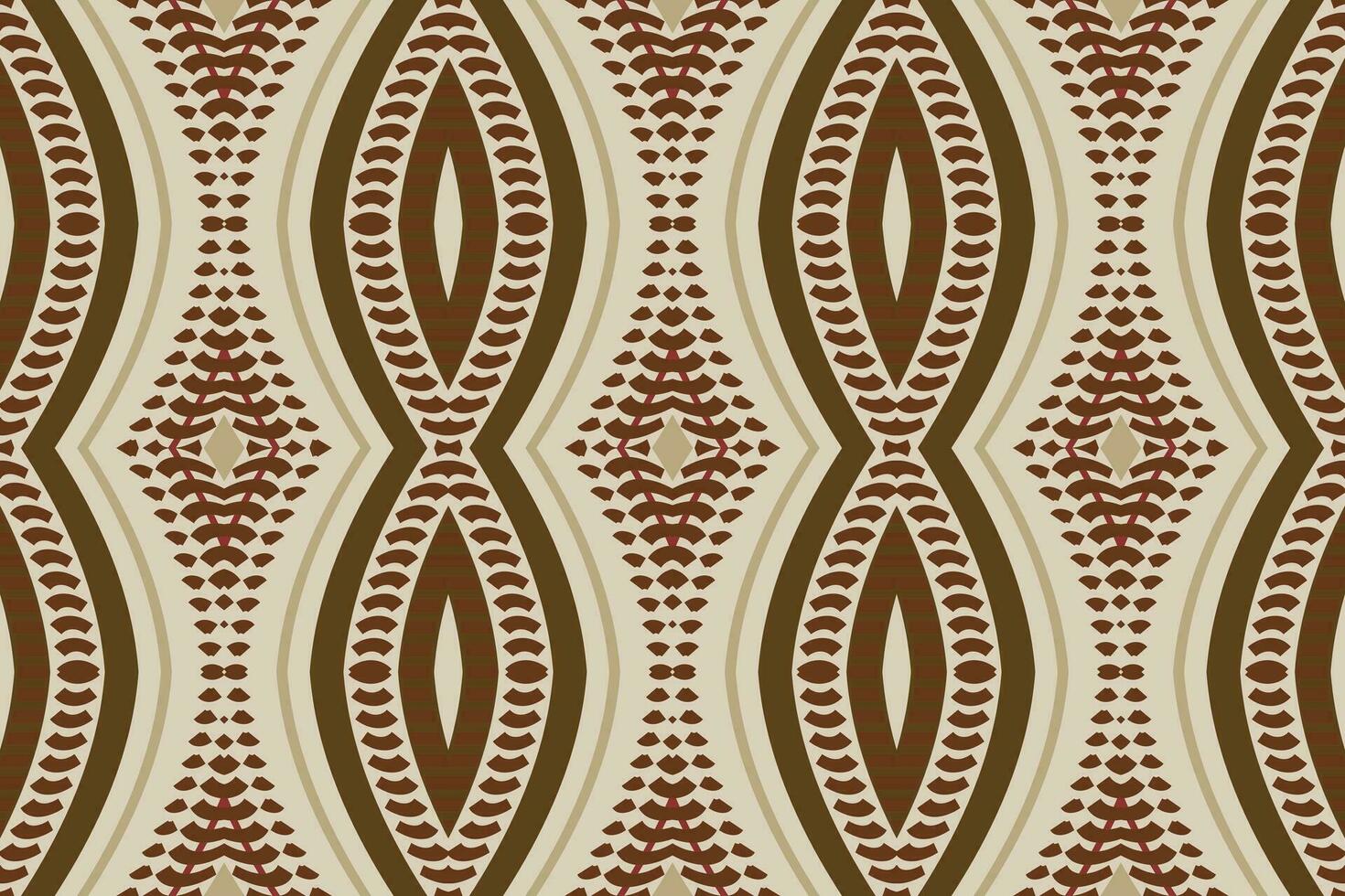 Ikat Damask Paisley Embroidery Background. Ikat Seamless Pattern Geometric Ethnic Oriental Pattern Traditional. Ikat Aztec Style Abstract Design for Print Texture,fabric,saree,sari,carpet. vector