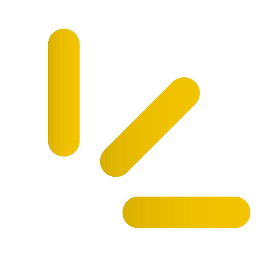 Flat design emphasis icon. Vector. vector